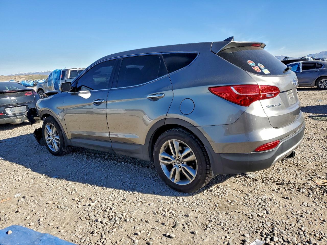 2013 Hyundai Santa Fe Sport Charcoal vin: 5XYZWDLAXDG052639