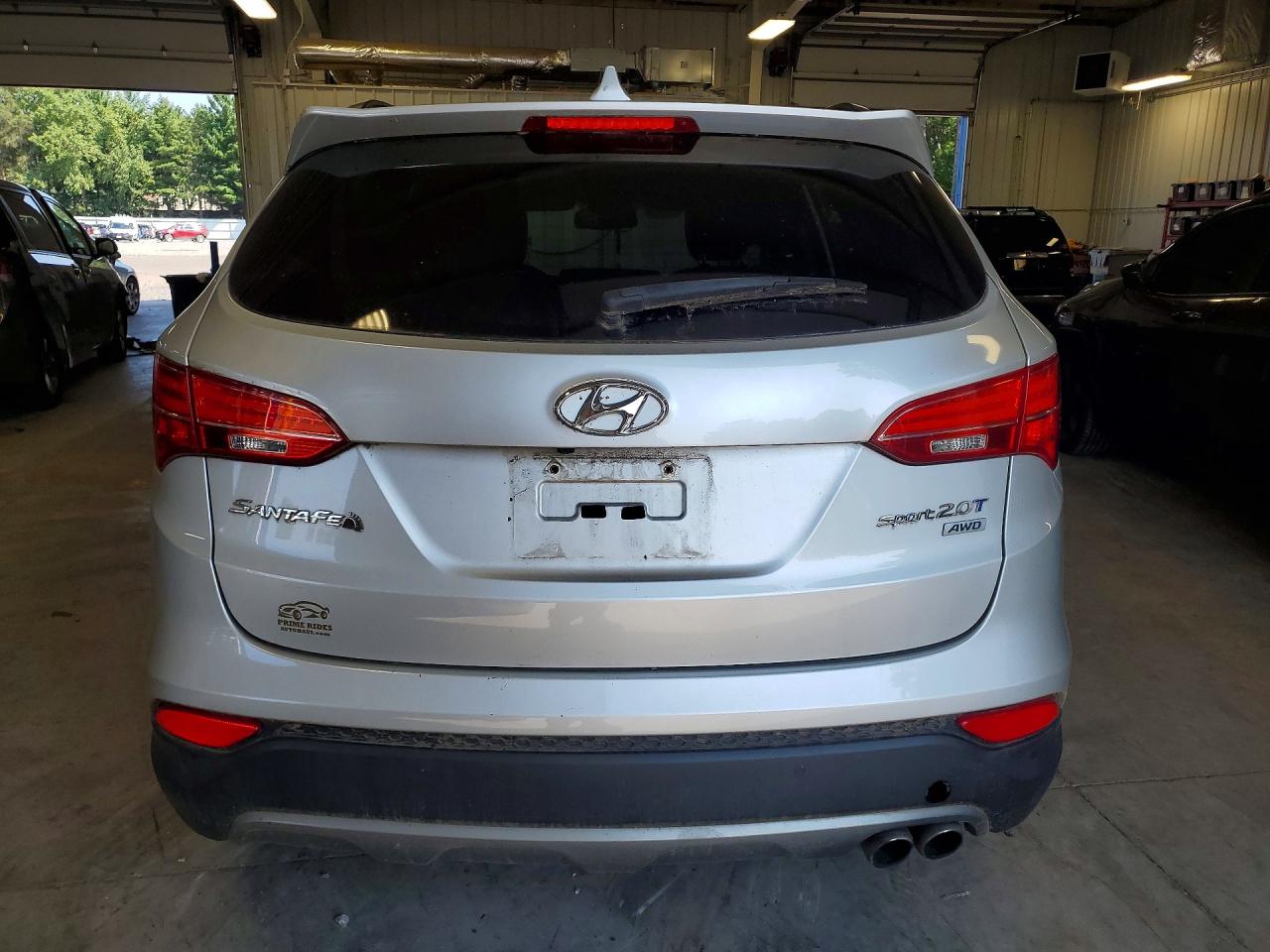 2014 Hyundai Santa Fe Sport 2.0t Серебряный vin: 5XYZWDLAXEG141340