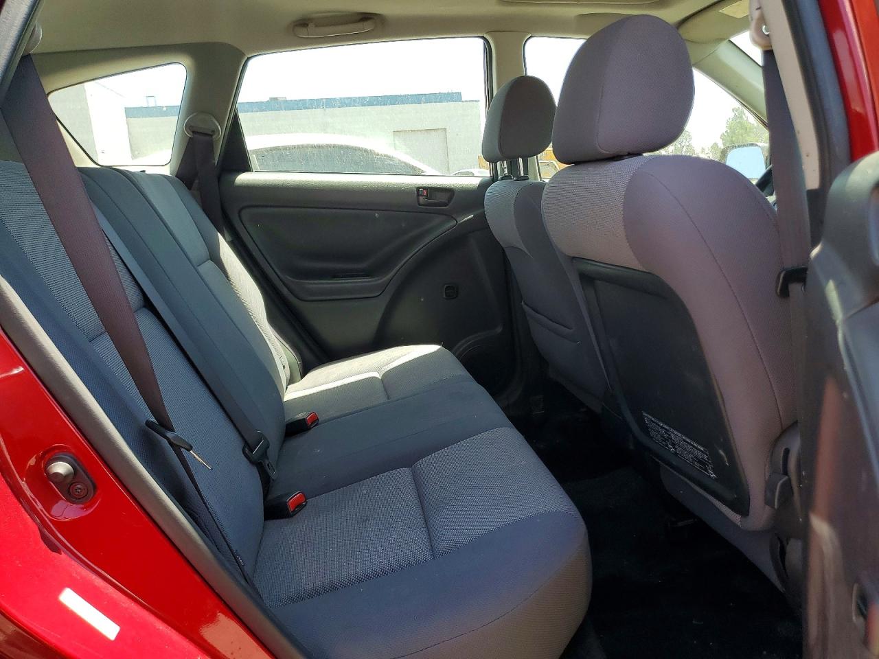 2003 Pontiac Vibe Red vin: 5Y2SL62803Z418421