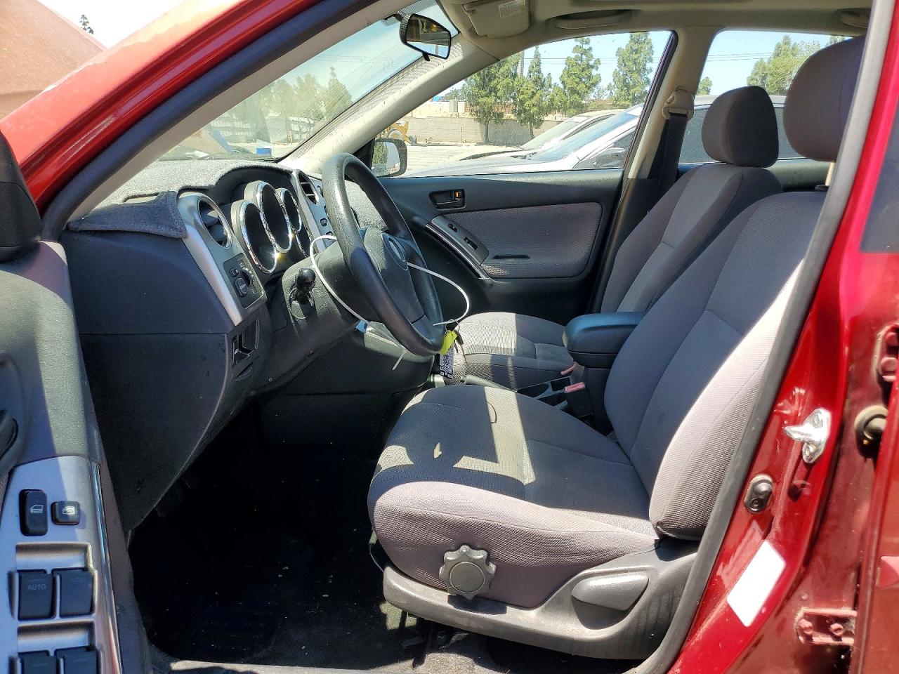 2003 Pontiac Vibe Red vin: 5Y2SL62803Z418421