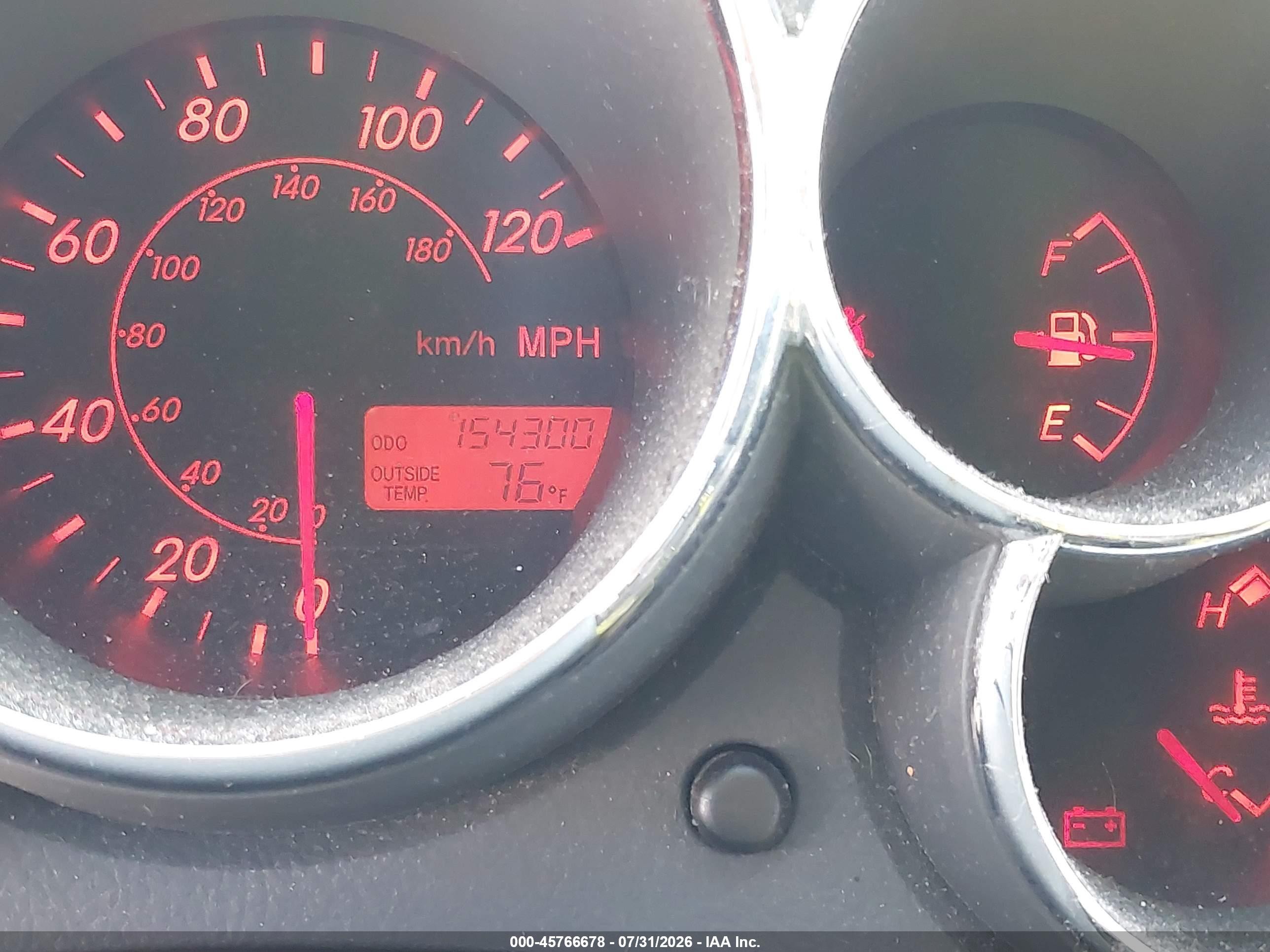 2003 Pontiac Vibe   Red vin: 5Y2SL62803Z429497