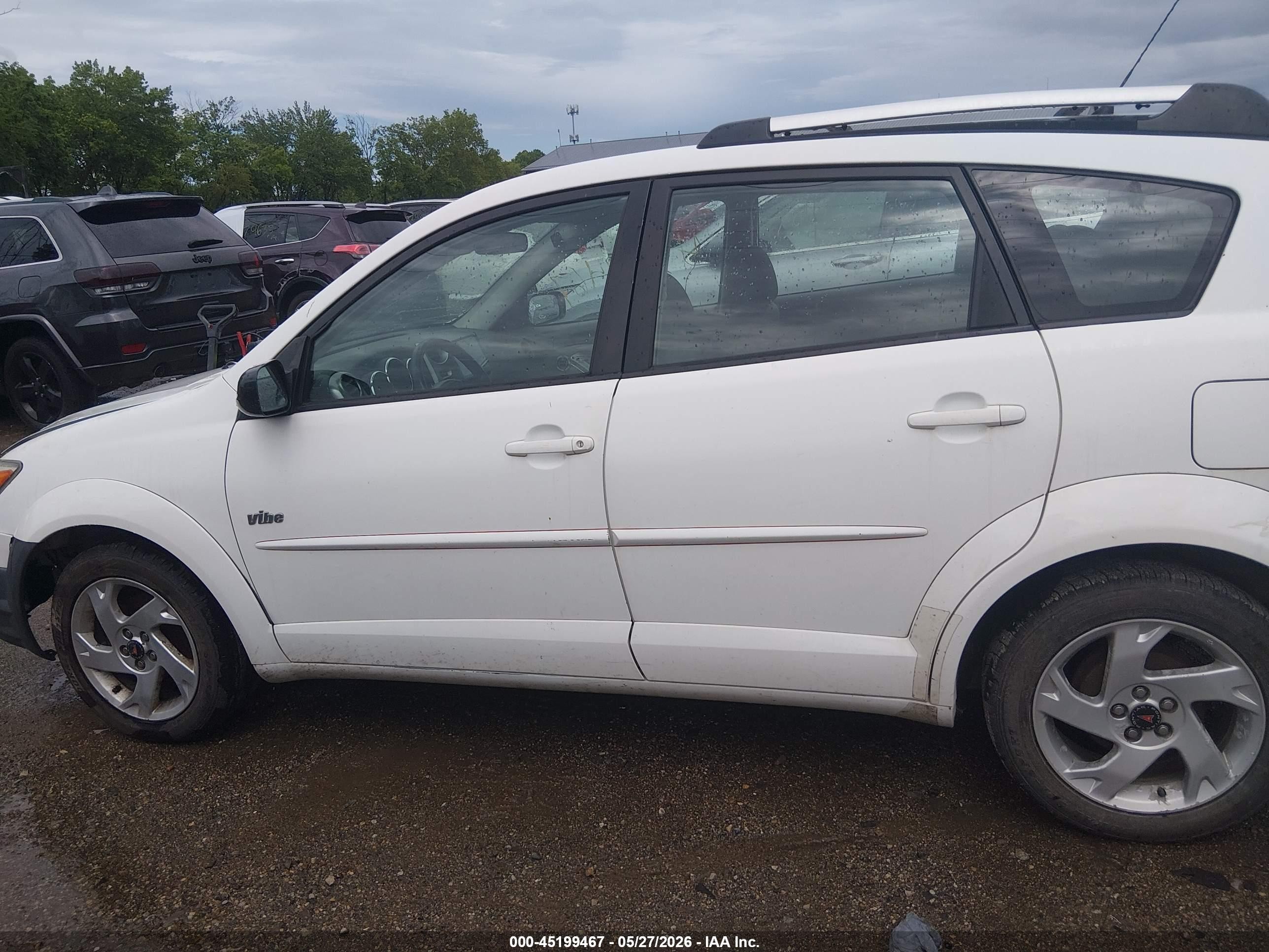 2003 Pontiac Vibe   White vin: 5Y2SL62803Z444775
