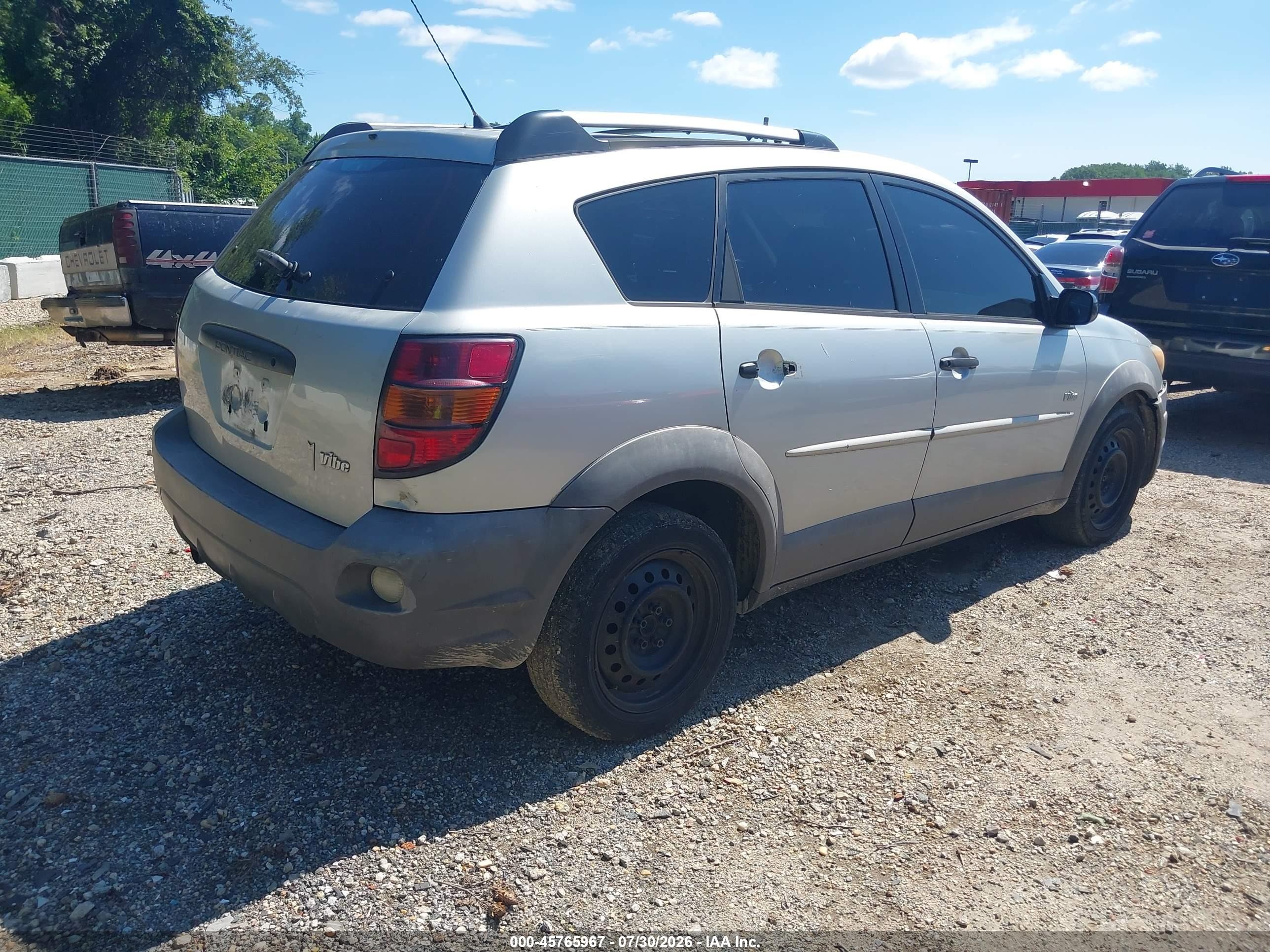 2003 Pontiac Vibe   Silver vin: 5Y2SL62803Z452861