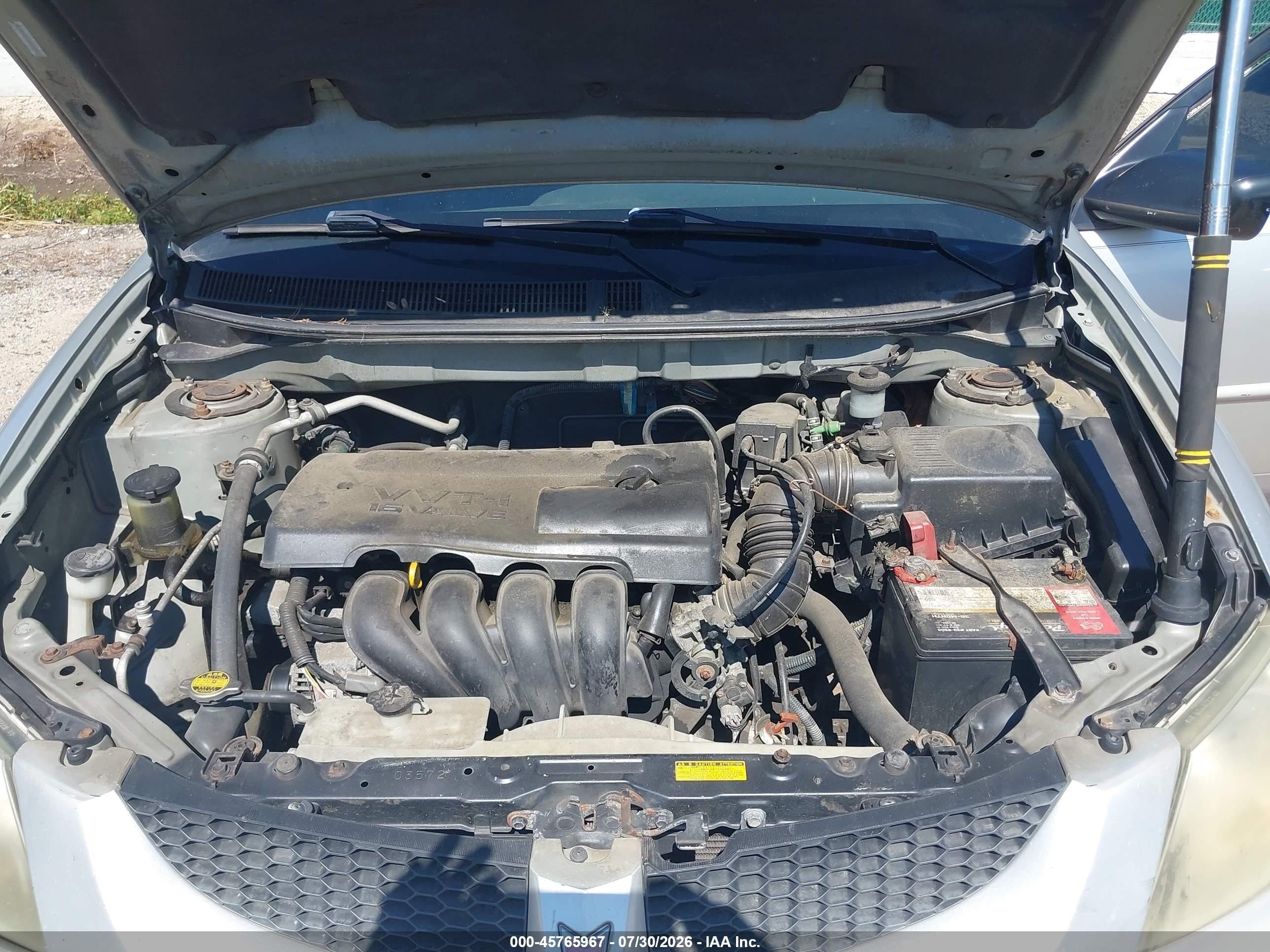 2003 Pontiac Vibe   Silver vin: 5Y2SL62803Z452861
