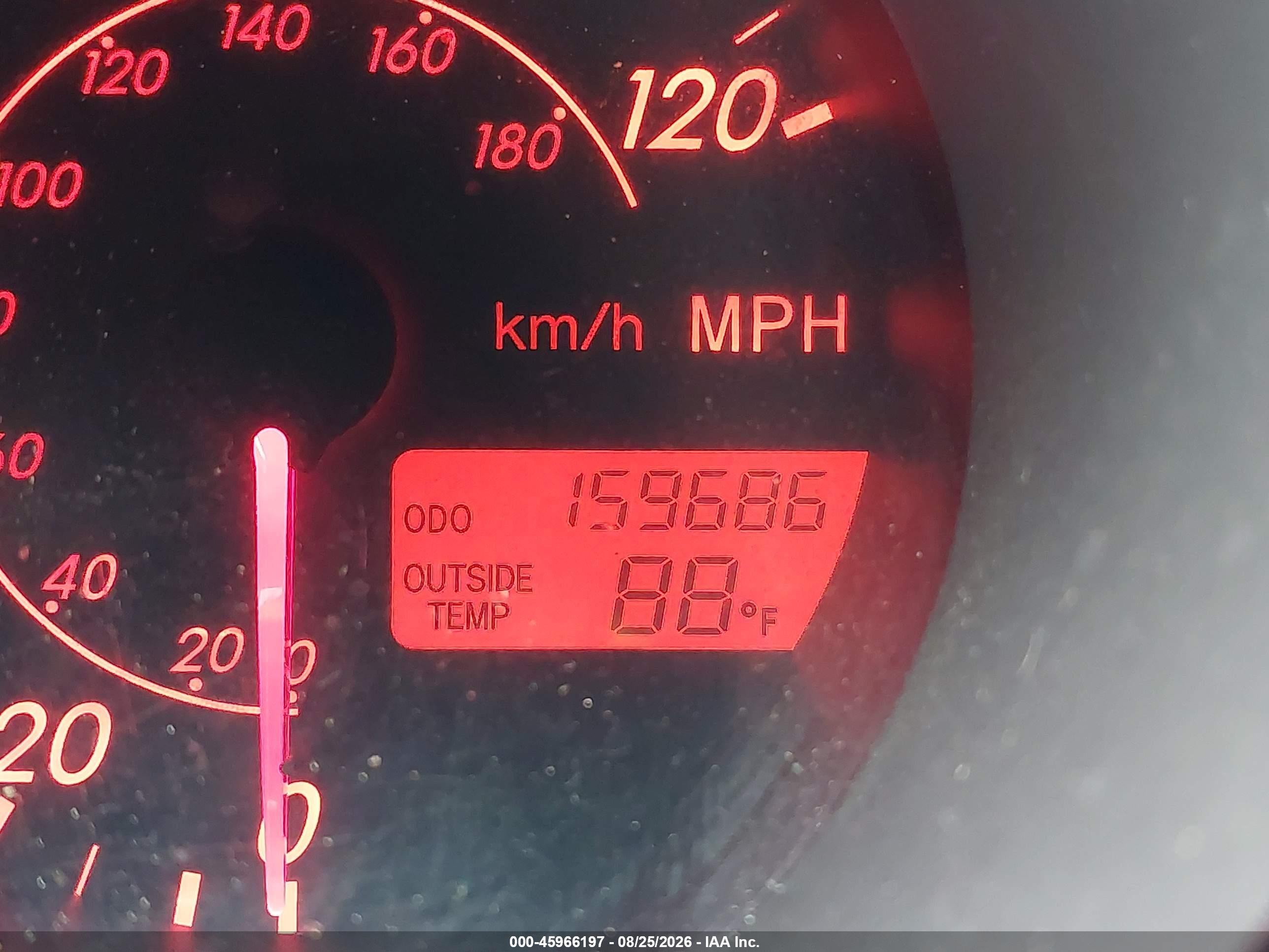 2003 Pontiac Vibe Burgundy vin: 5Y2SL62813Z474982