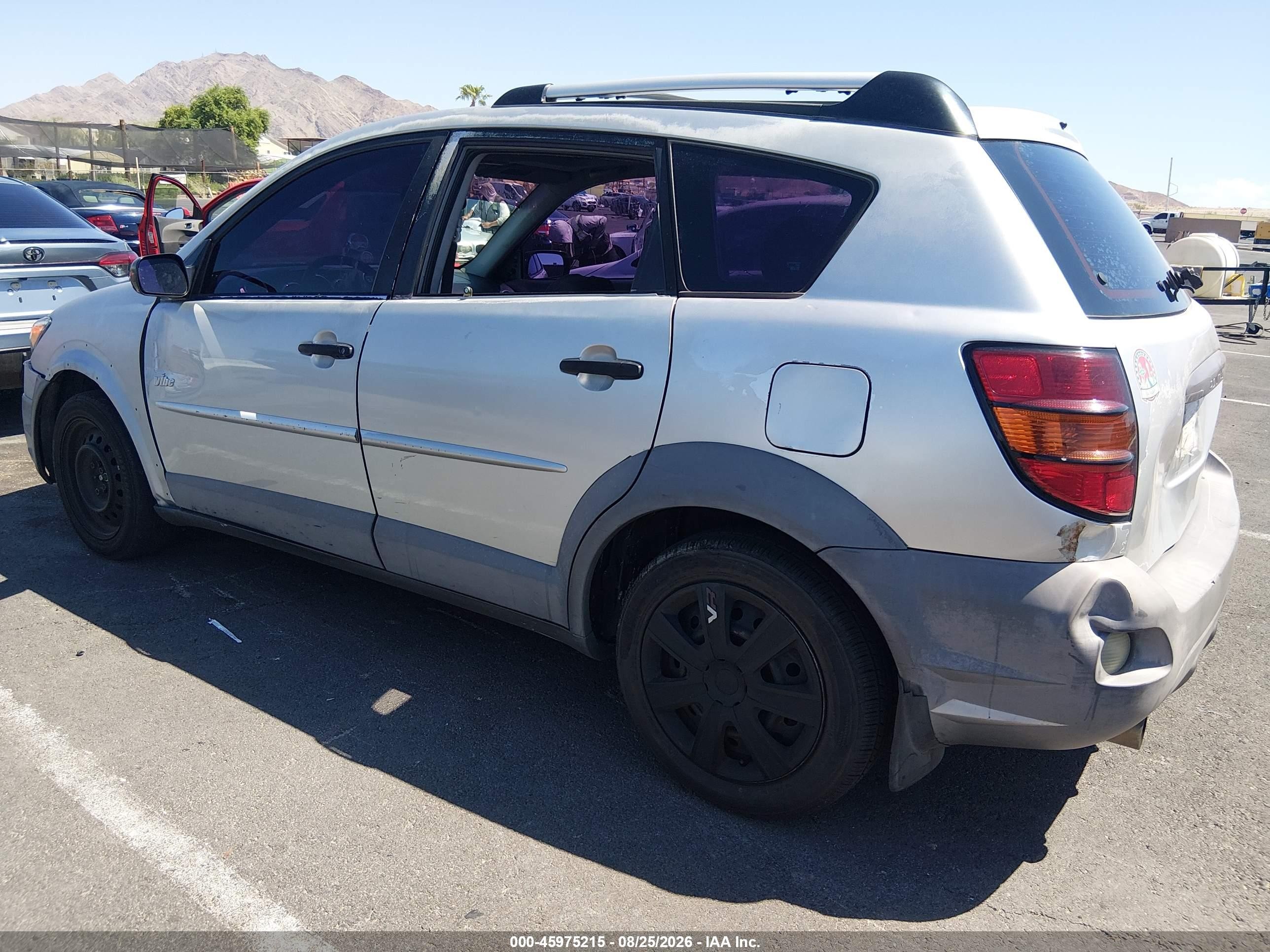 2003 Pontiac Vibe   Серебряный vin: 5Y2SL62813Z479020