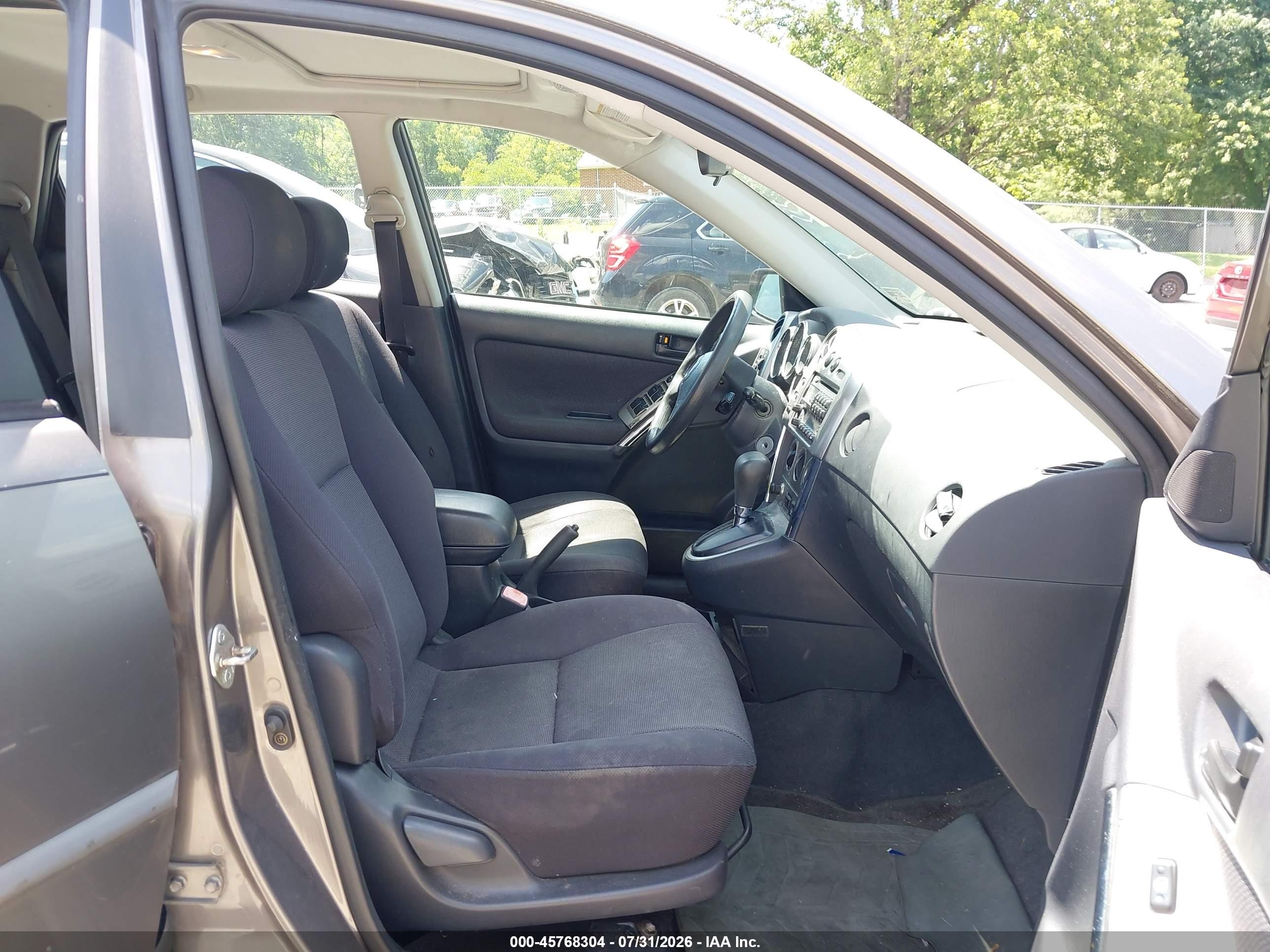 2004 Pontiac Vibe   Gray vin: 5Y2SL62814Z403234
