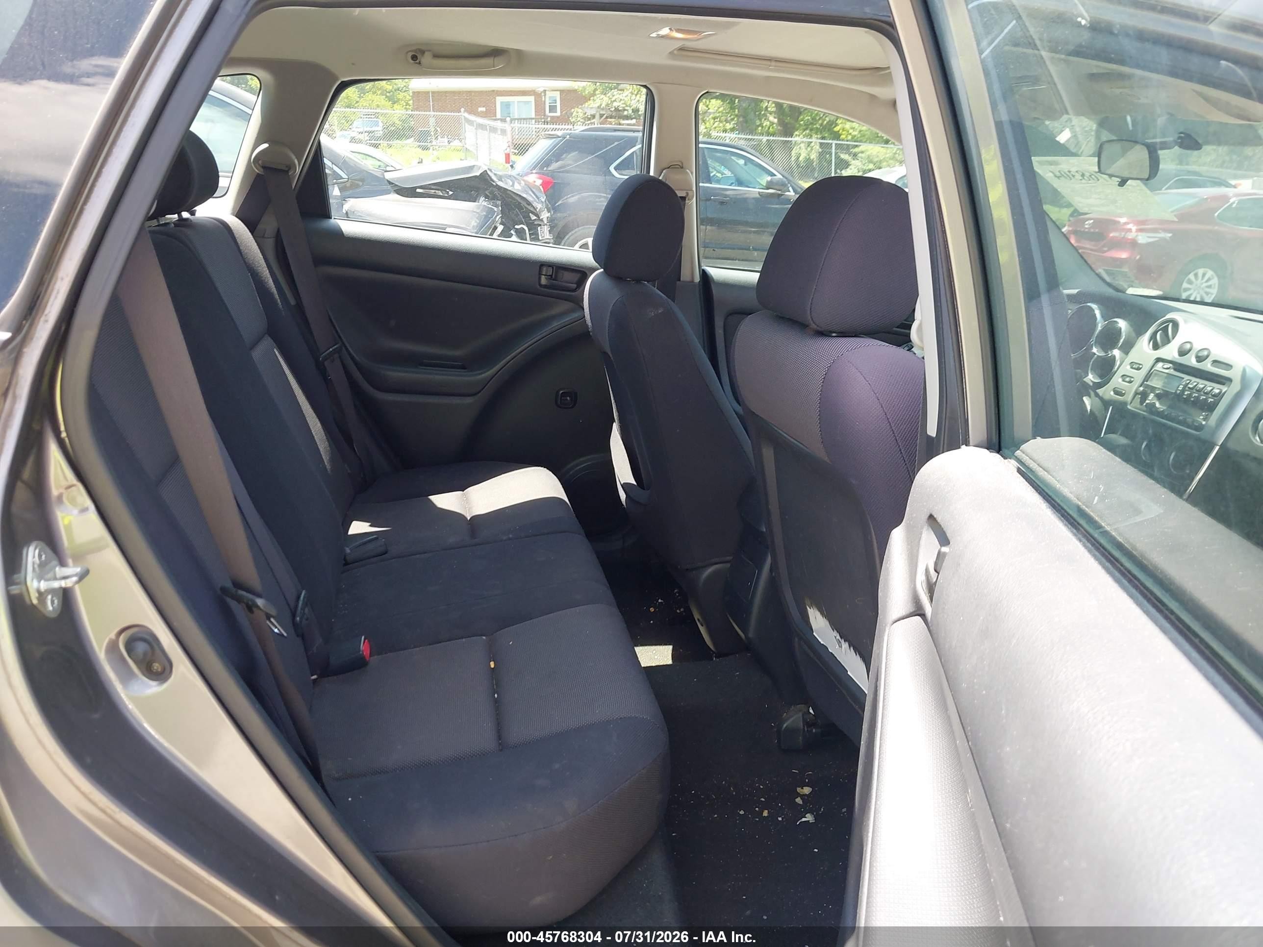 2004 Pontiac Vibe   Gray vin: 5Y2SL62814Z403234