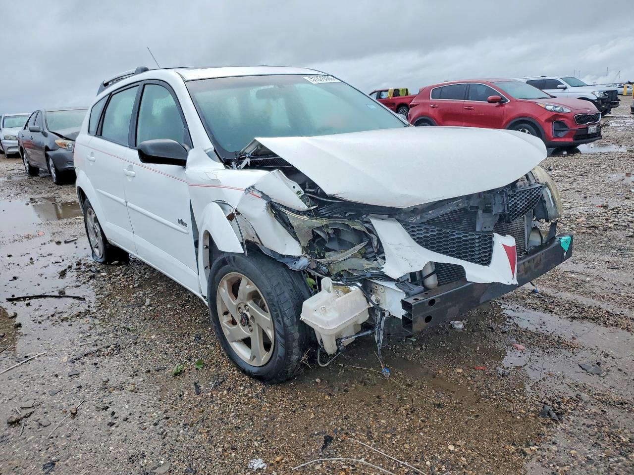 2004 Pontiac Vibe White vin: 5Y2SL62814Z403962