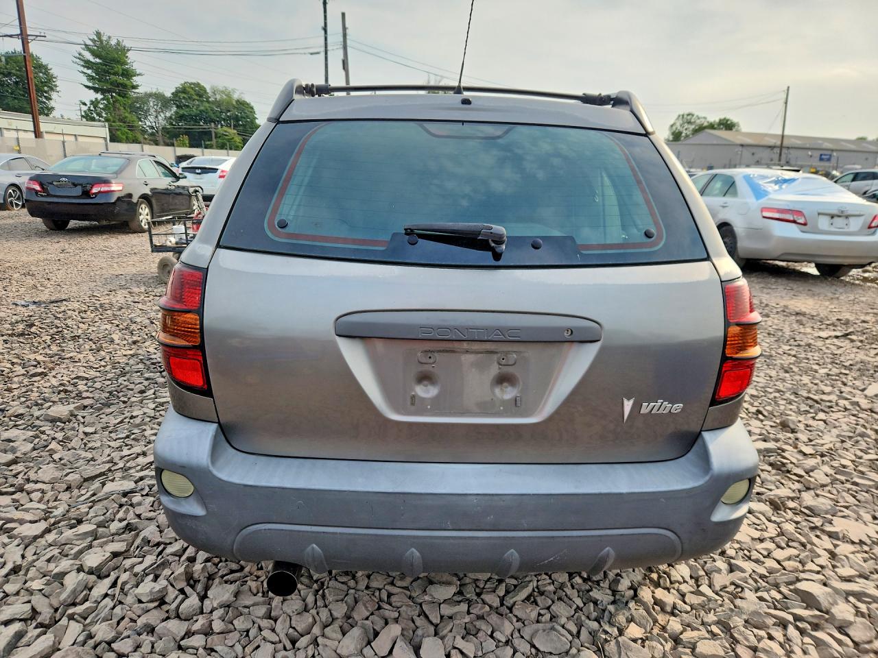 2004 Pontiac Vibe Серый vin: 5Y2SL62814Z425055