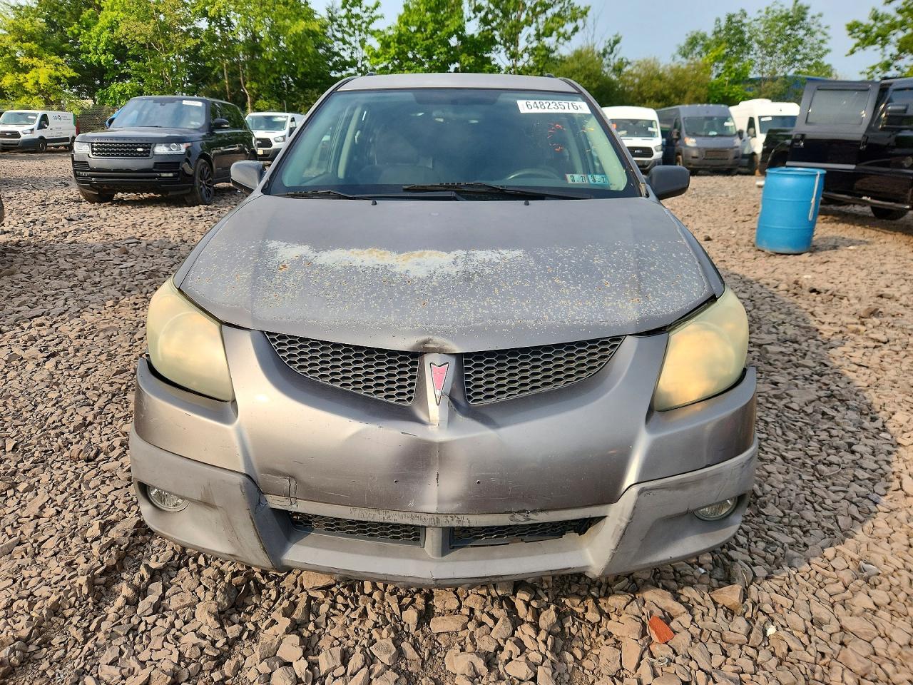 2004 Pontiac Vibe Серый vin: 5Y2SL62814Z425055