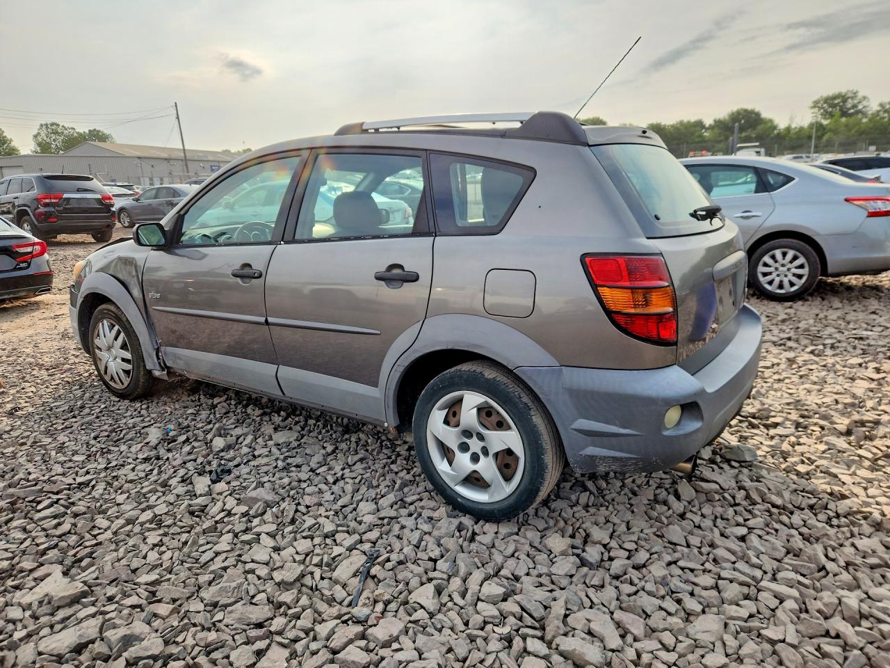 2004 Pontiac Vibe Серый vin: 5Y2SL62814Z425055