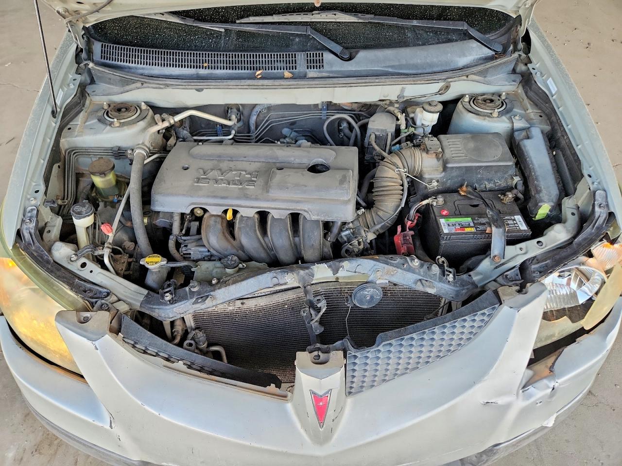 2004 Pontiac Vibe Серебряный vin: 5Y2SL62814Z429459