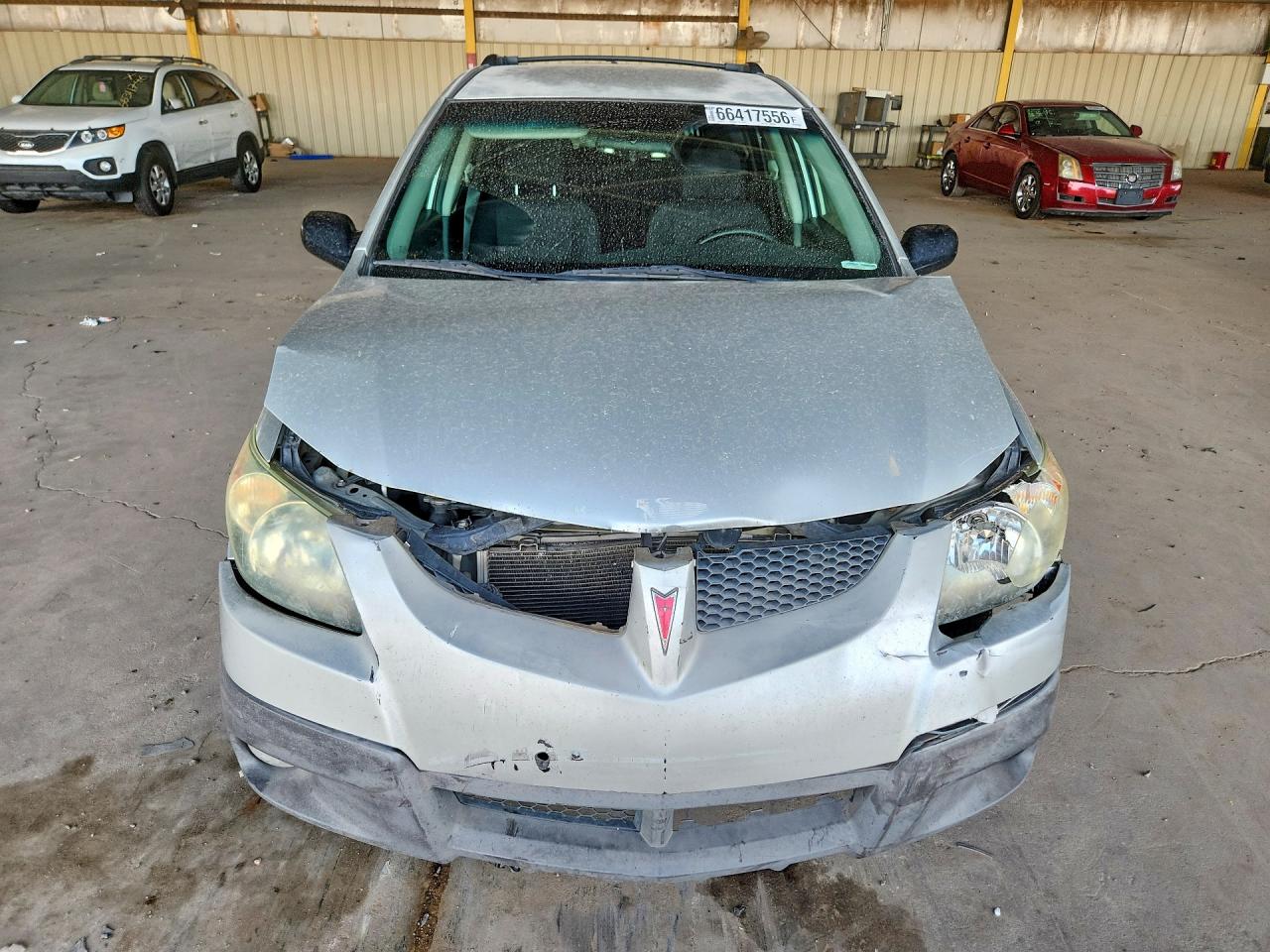 2004 Pontiac Vibe Серебряный vin: 5Y2SL62814Z429459