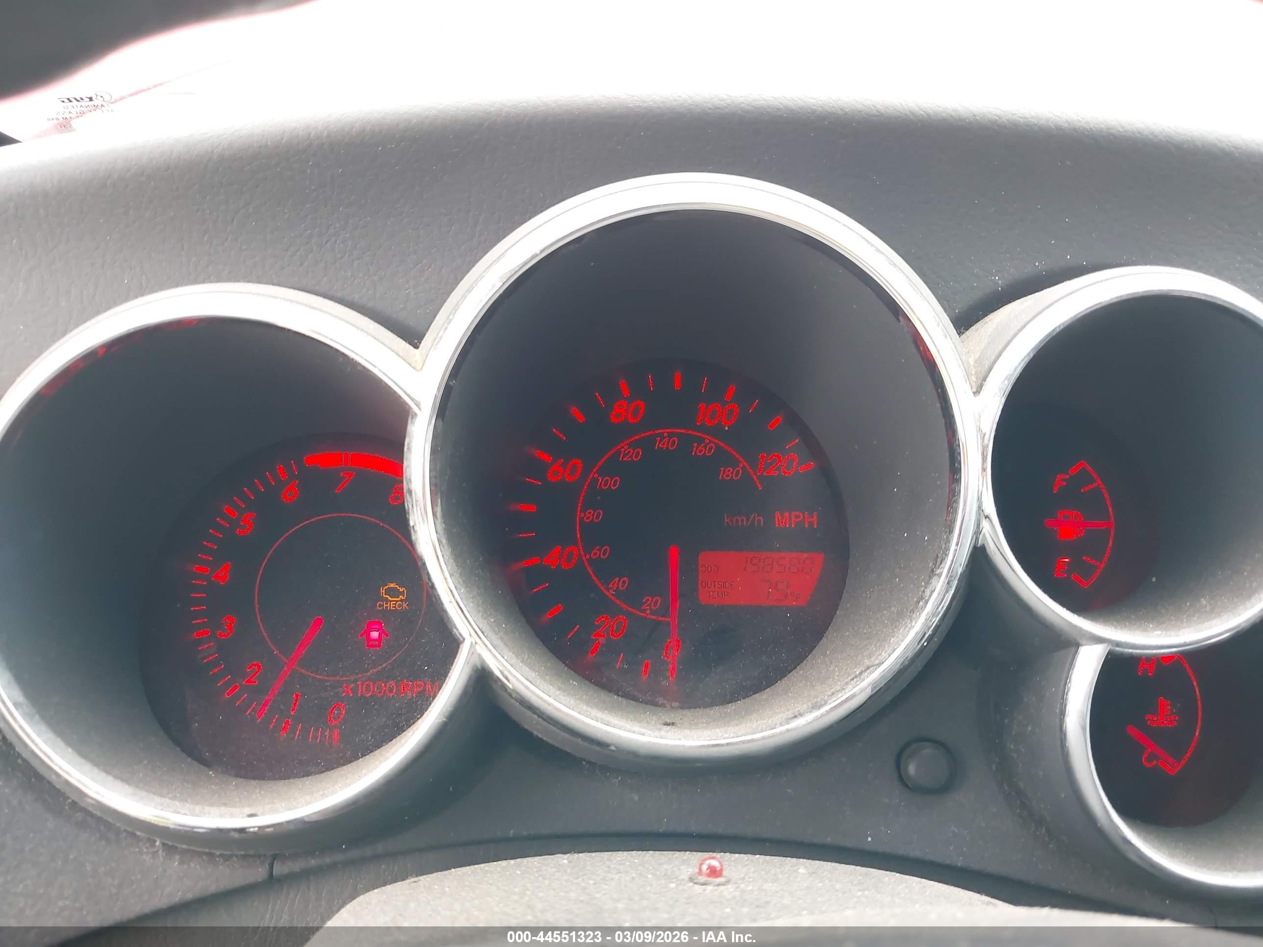 2003 Pontiac Vibe   Red vin: 5Y2SL62823Z423572