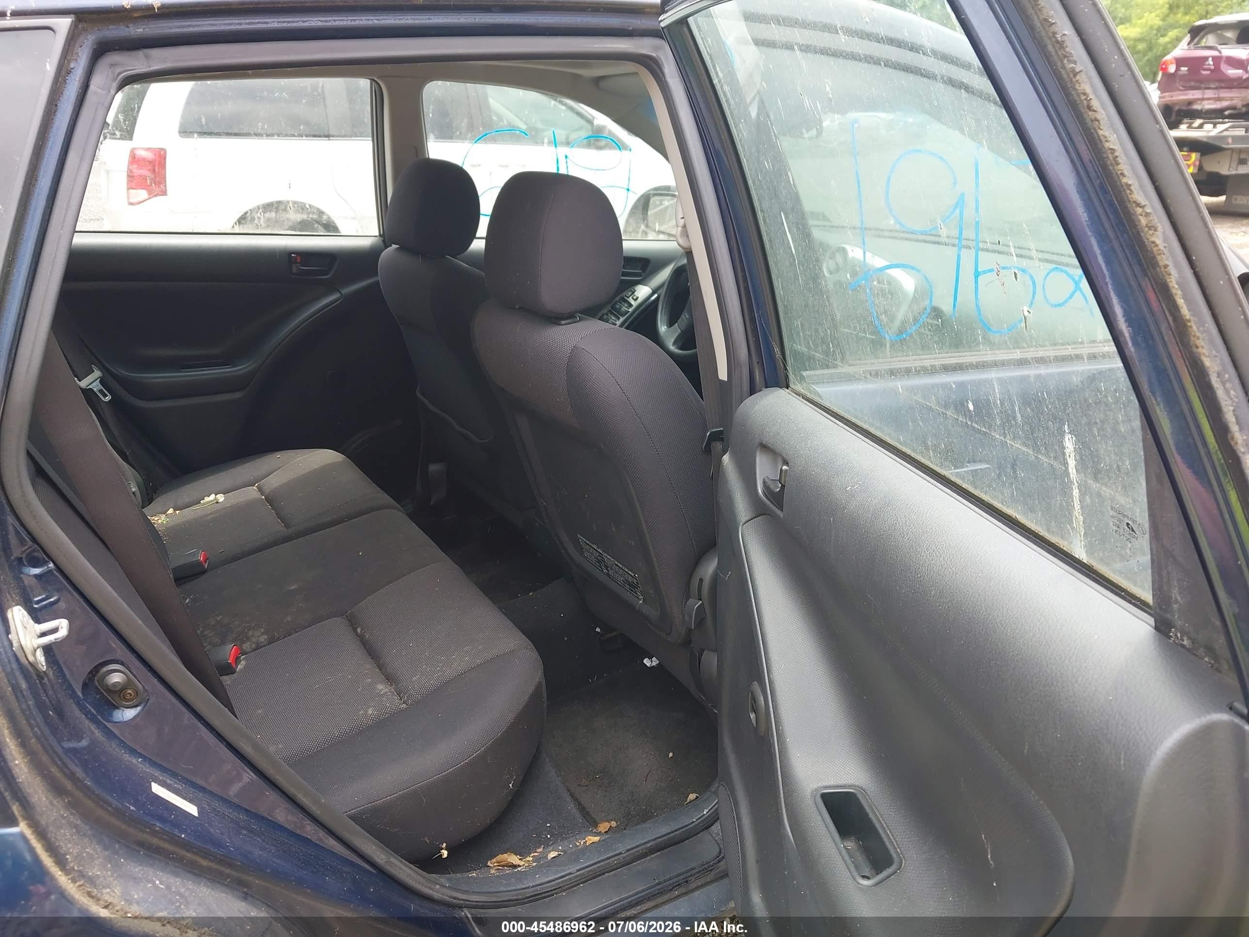 2003 Pontiac Vibe   Navy vin: 5Y2SL62823Z462274
