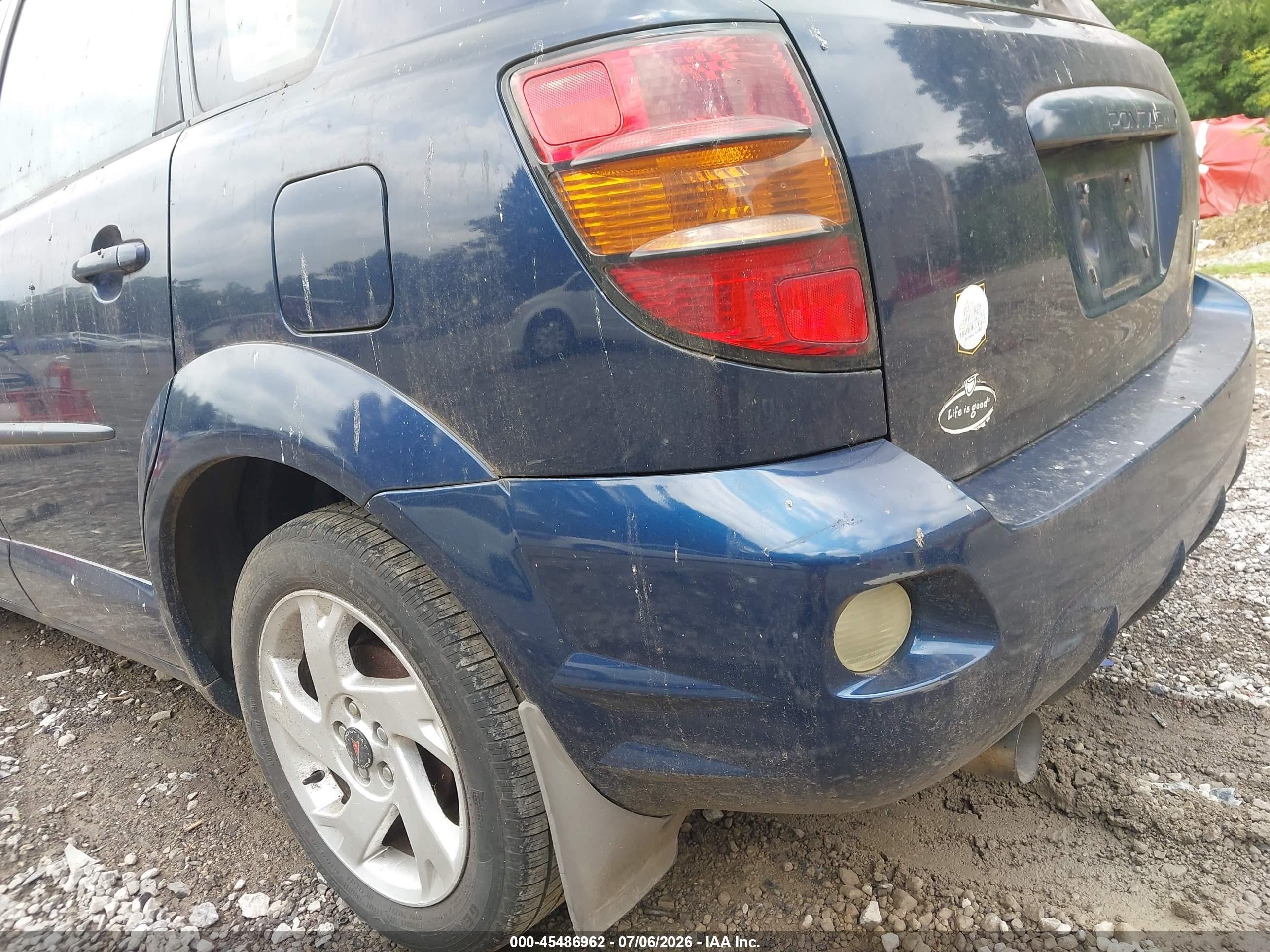 2003 Pontiac Vibe   Navy vin: 5Y2SL62823Z462274