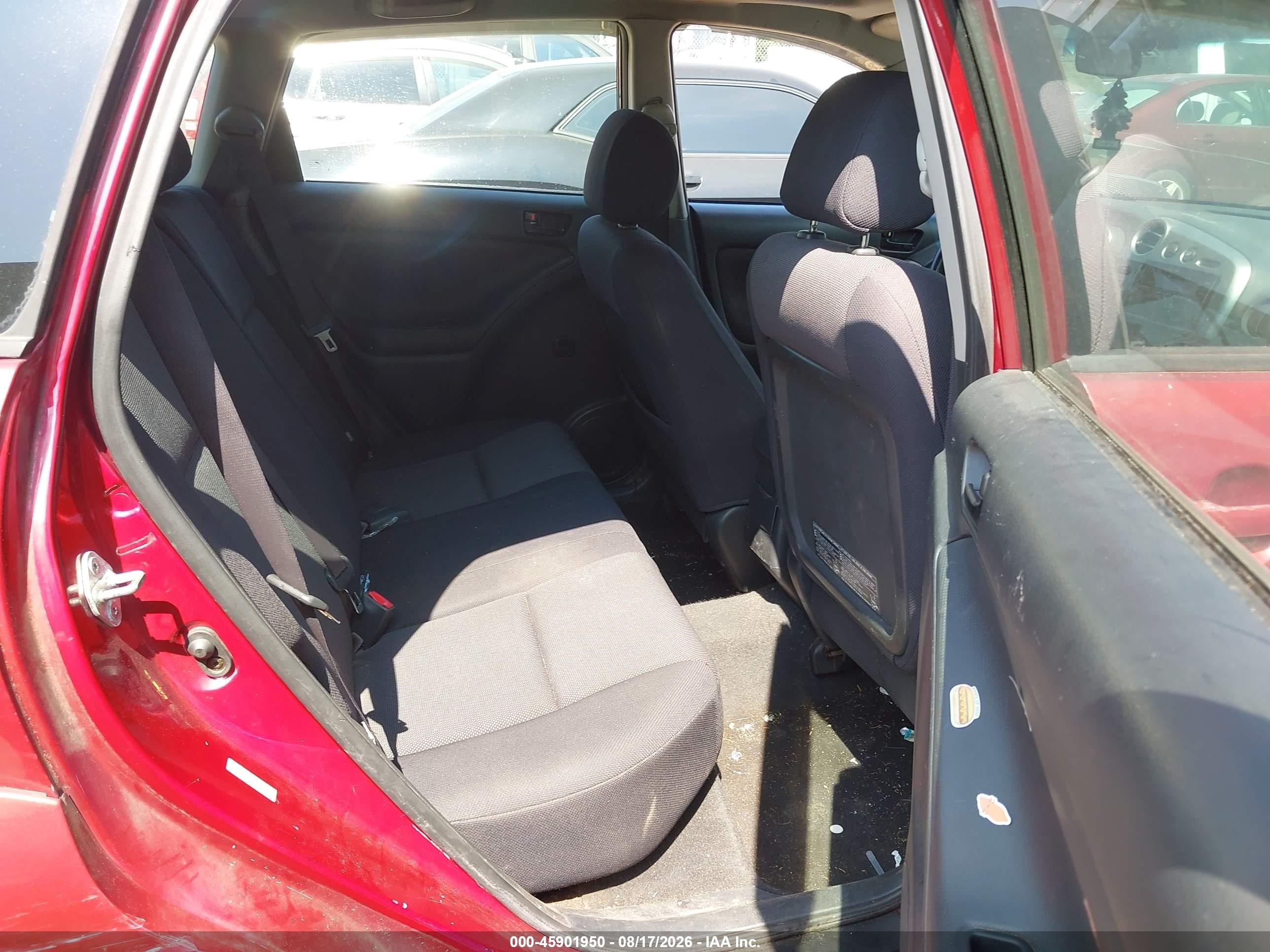 2003 Pontiac Vibe   Orange vin: 5Y2SL62823Z467524
