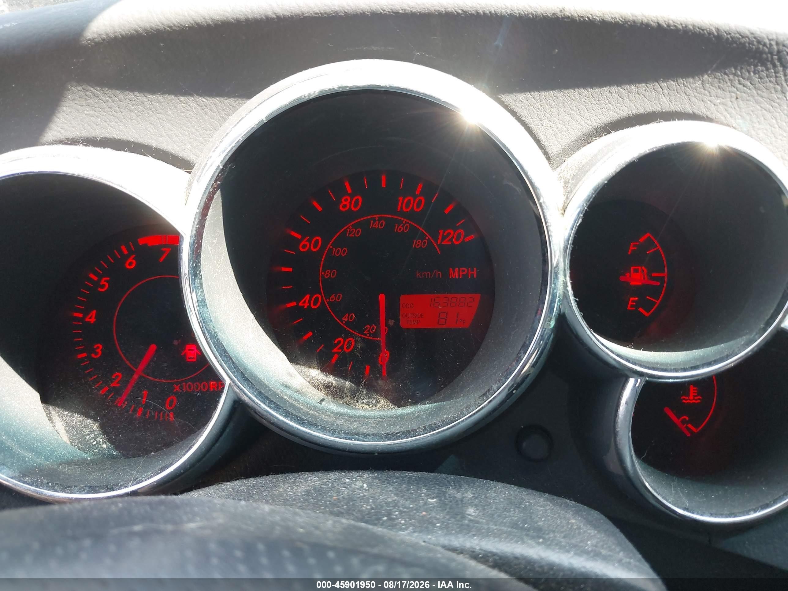 2003 Pontiac Vibe   Orange vin: 5Y2SL62823Z467524