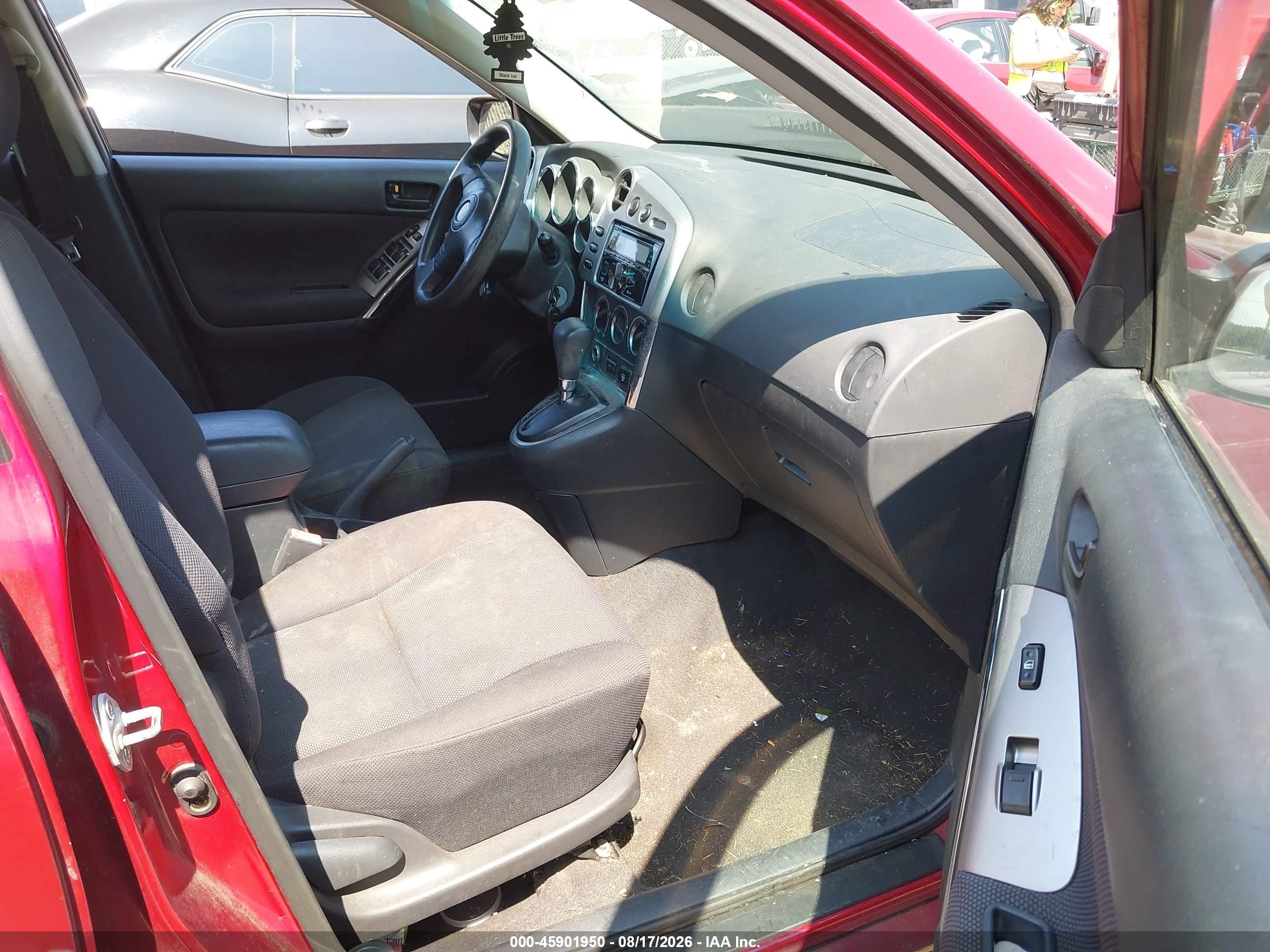 2003 Pontiac Vibe   Orange vin: 5Y2SL62823Z467524