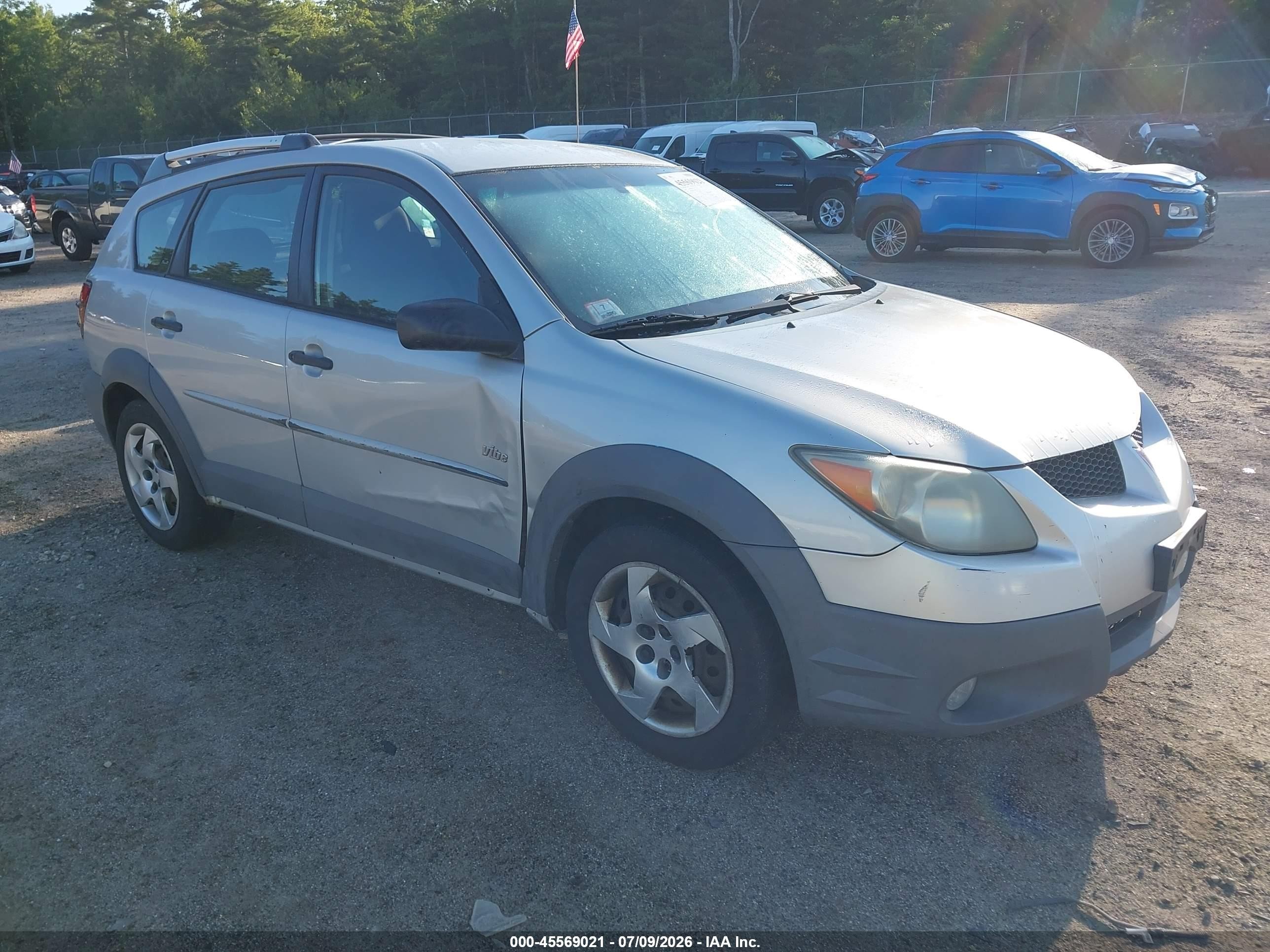 2004 Pontiac Vibe   Silver vin: 5Y2SL62824Z421628