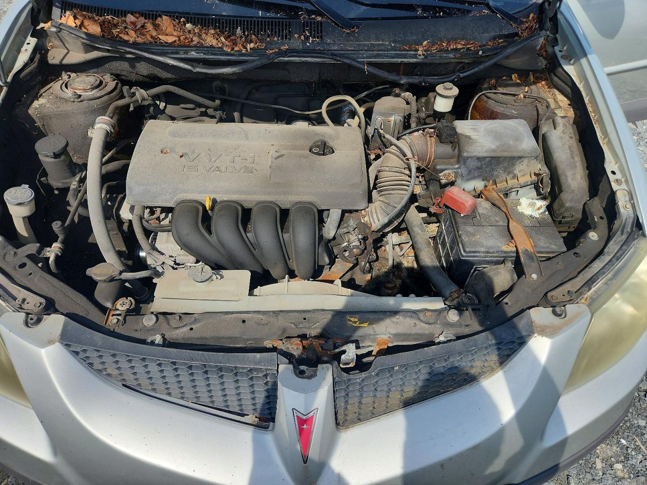2003 Pontiac Vibe Silver vin: 5Y2SL62833Z480461