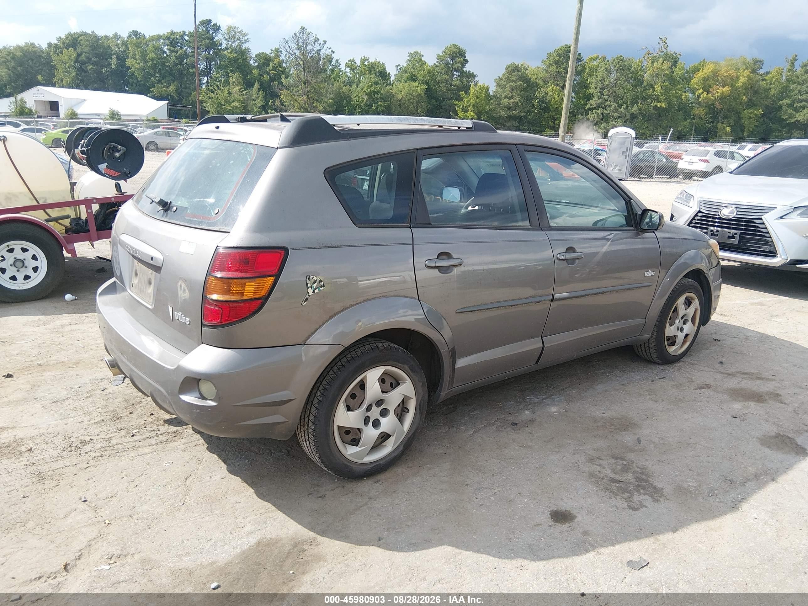 2003 Pontiac Vibe   Gray vin: 5Y2SL62833Z483229