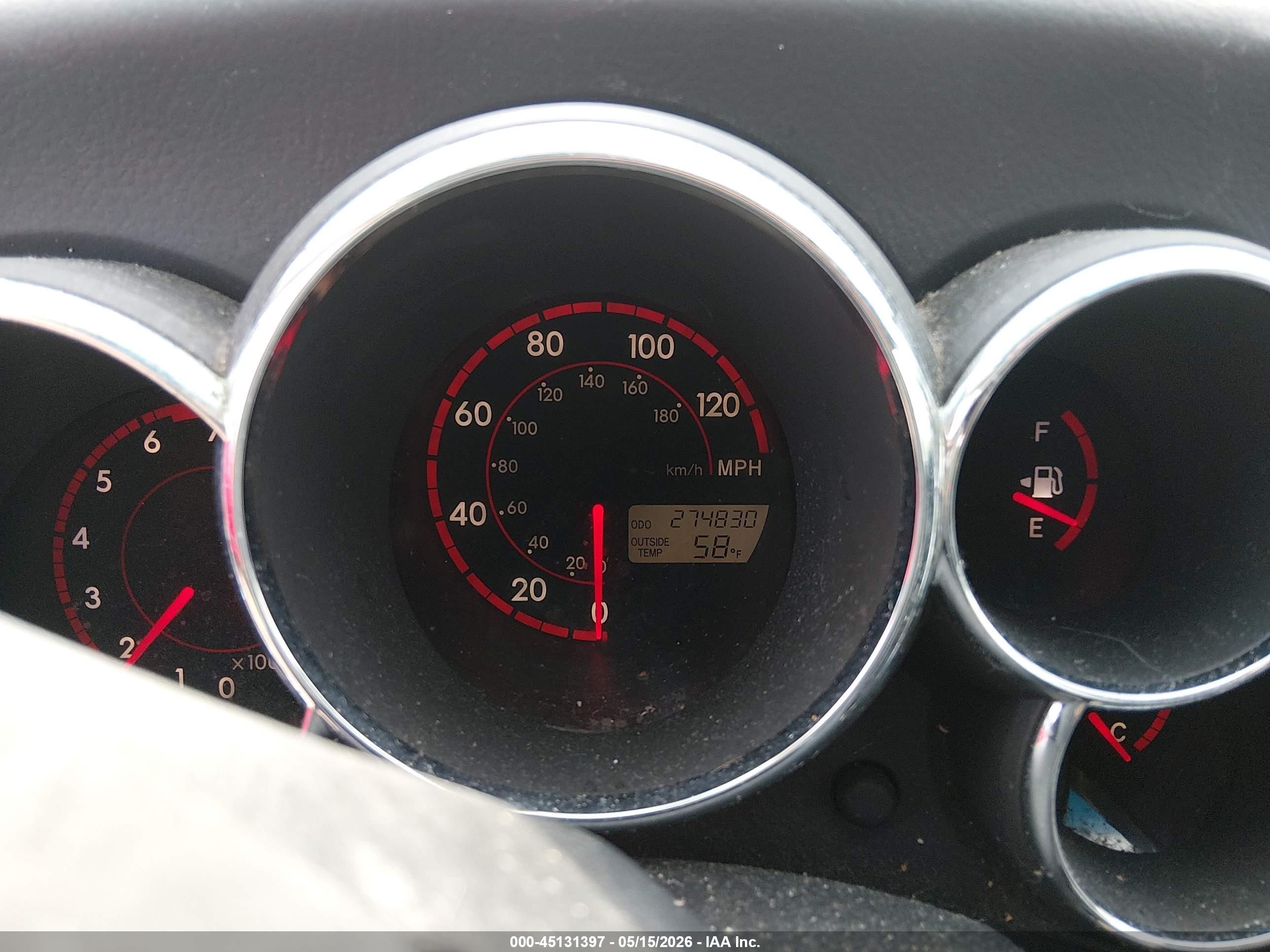 2004 Pontiac Vibe   Gray vin: 5Y2SL62834Z421976
