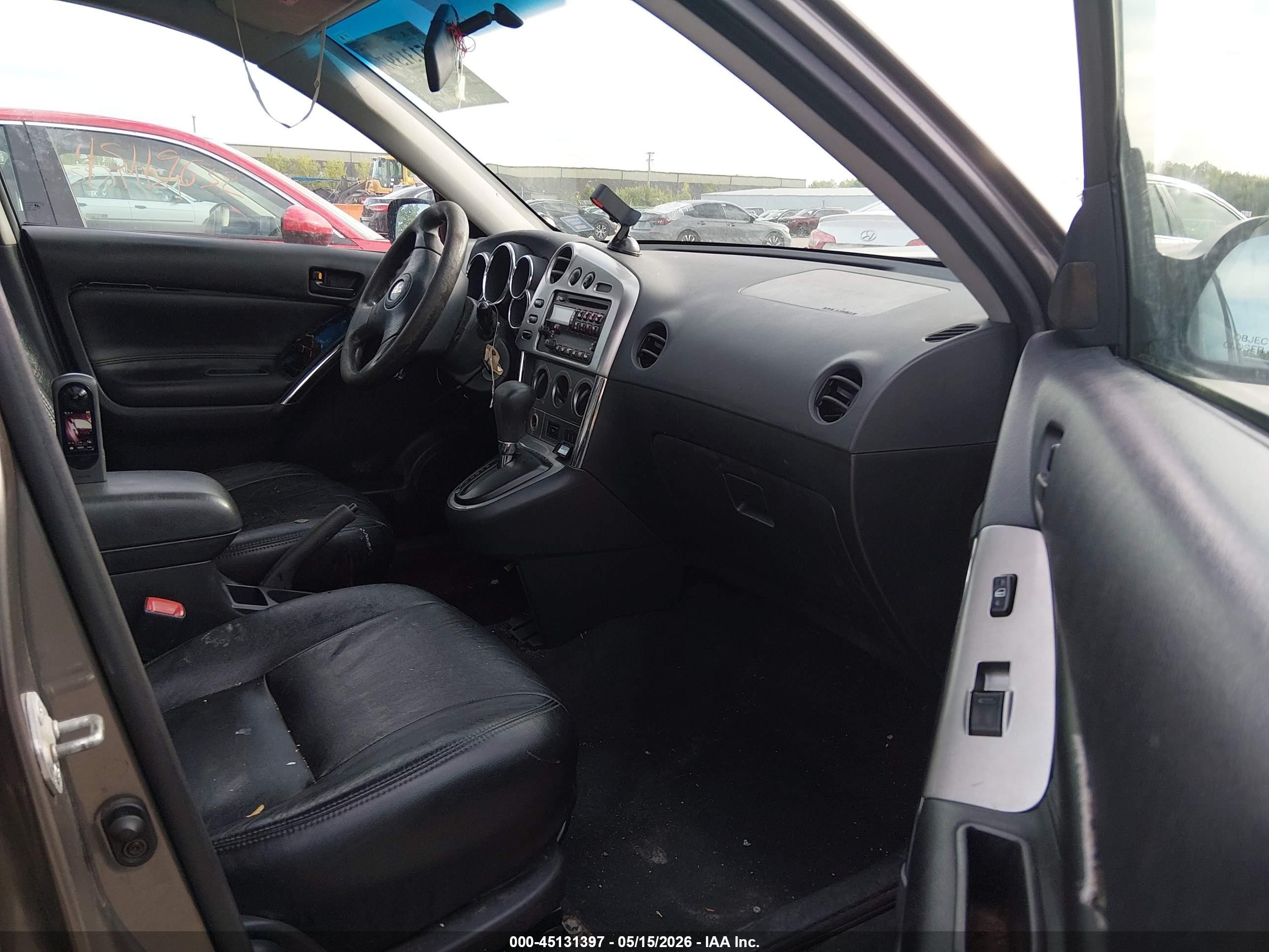 2004 Pontiac Vibe   Gray vin: 5Y2SL62834Z421976