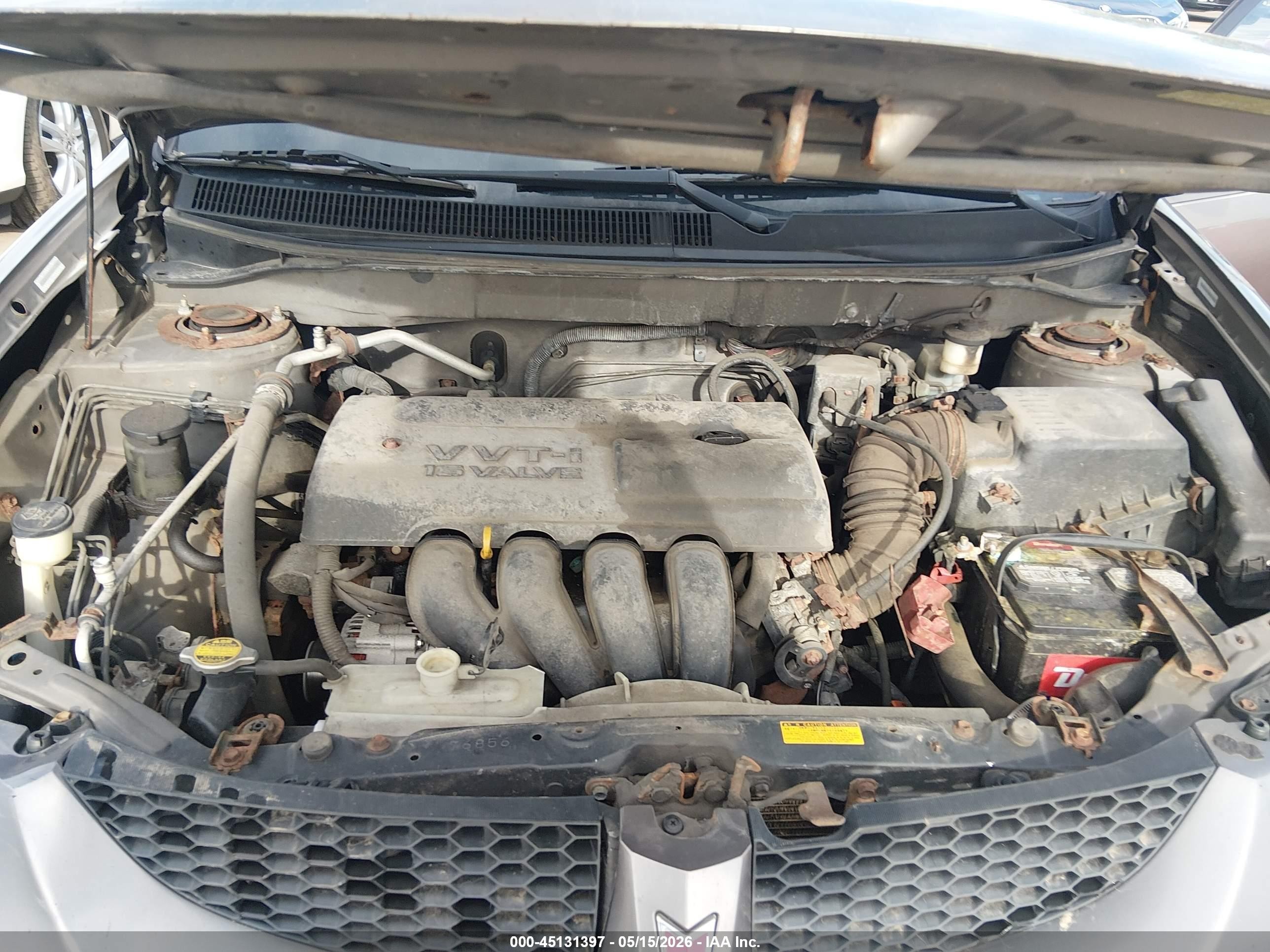 2004 Pontiac Vibe   Gray vin: 5Y2SL62834Z421976
