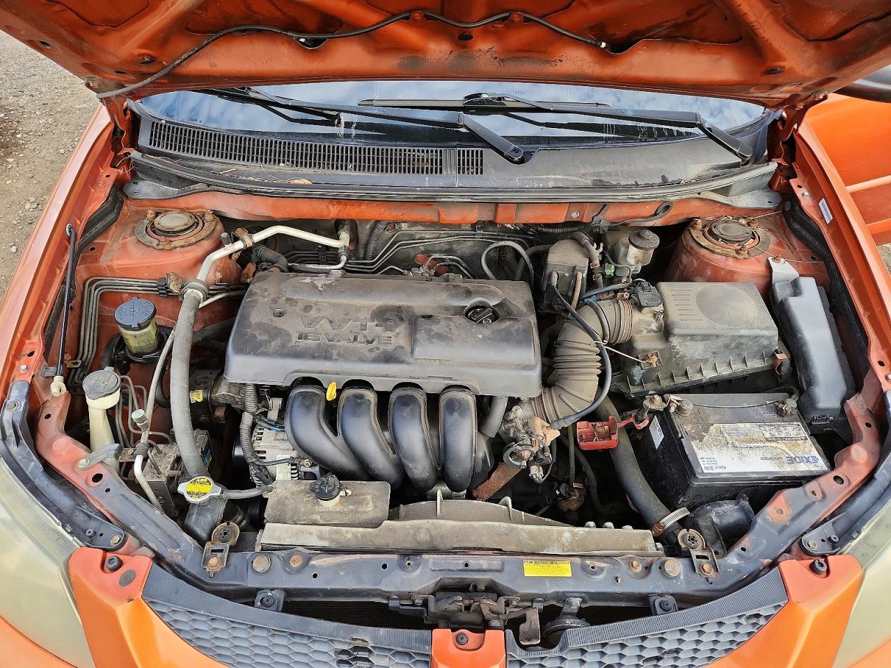 2004 Pontiac Vibe Orange vin: 5Y2SL62834Z437904