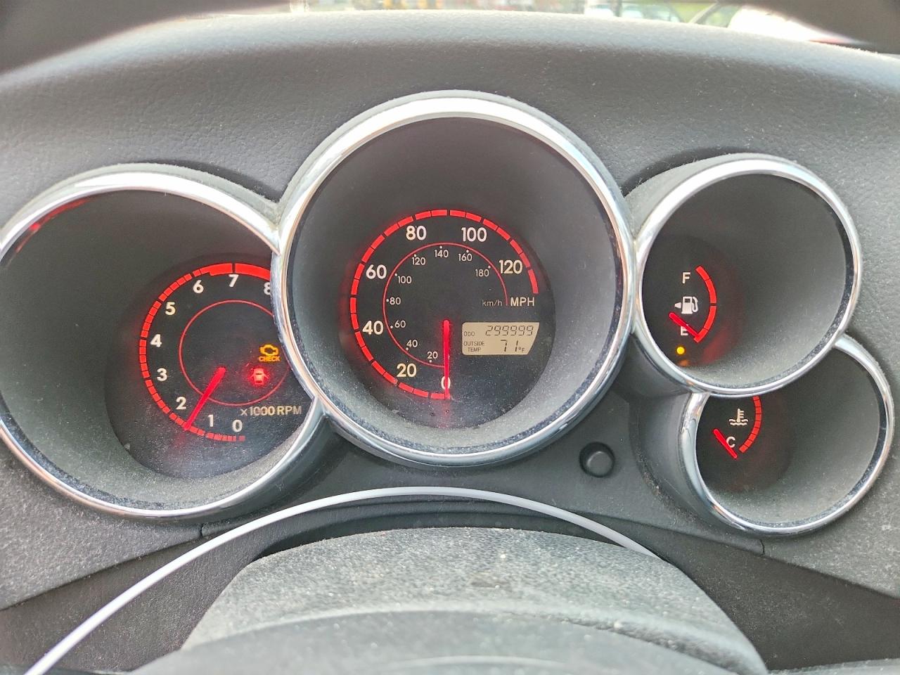 2004 Pontiac Vibe Orange vin: 5Y2SL62834Z437904