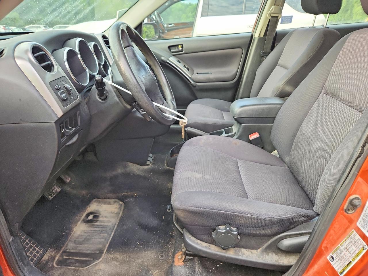 2004 Pontiac Vibe Orange vin: 5Y2SL62834Z437904
