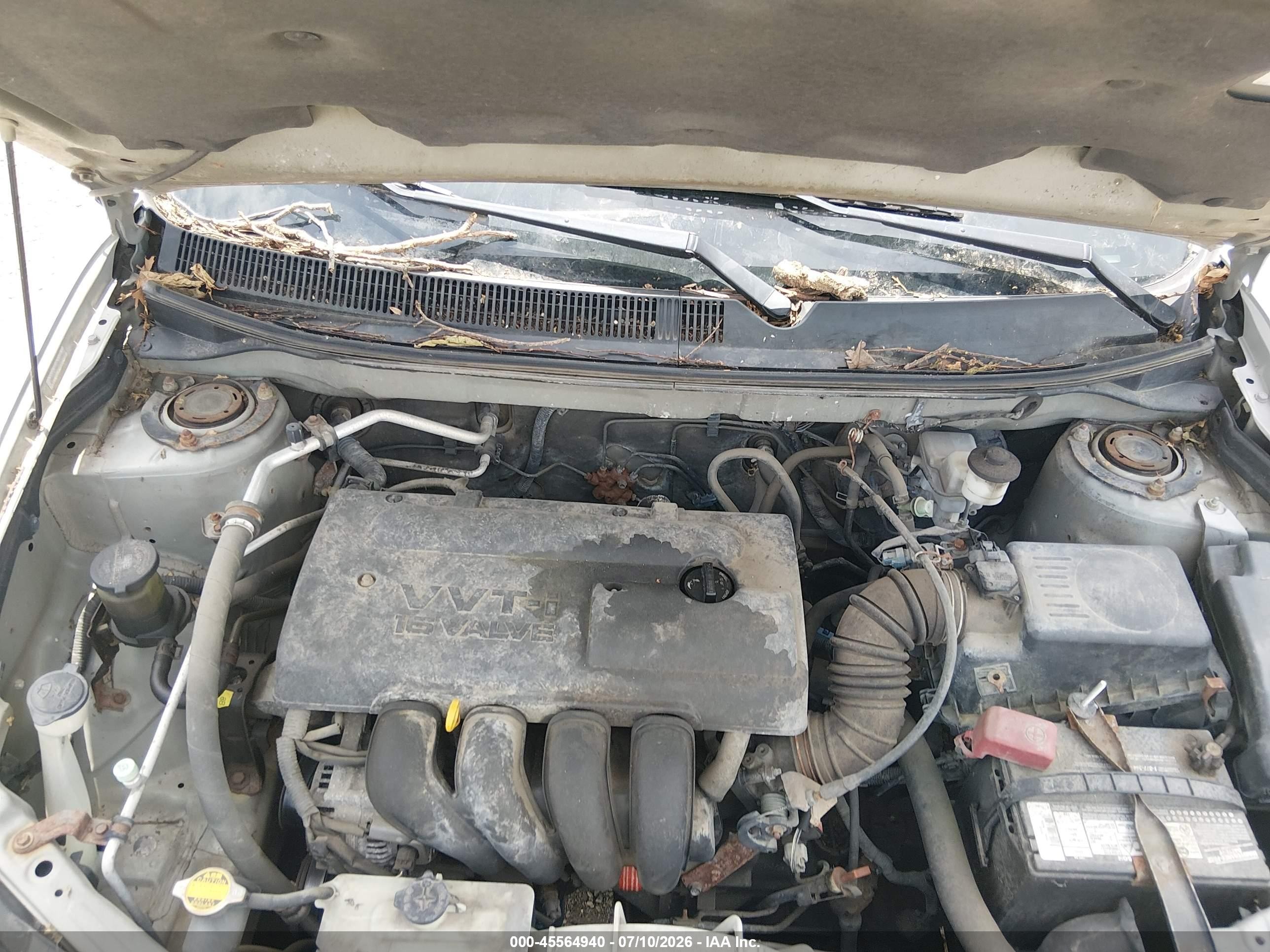 2004 Pontiac Vibe   Silver vin: 5Y2SL62834Z444805