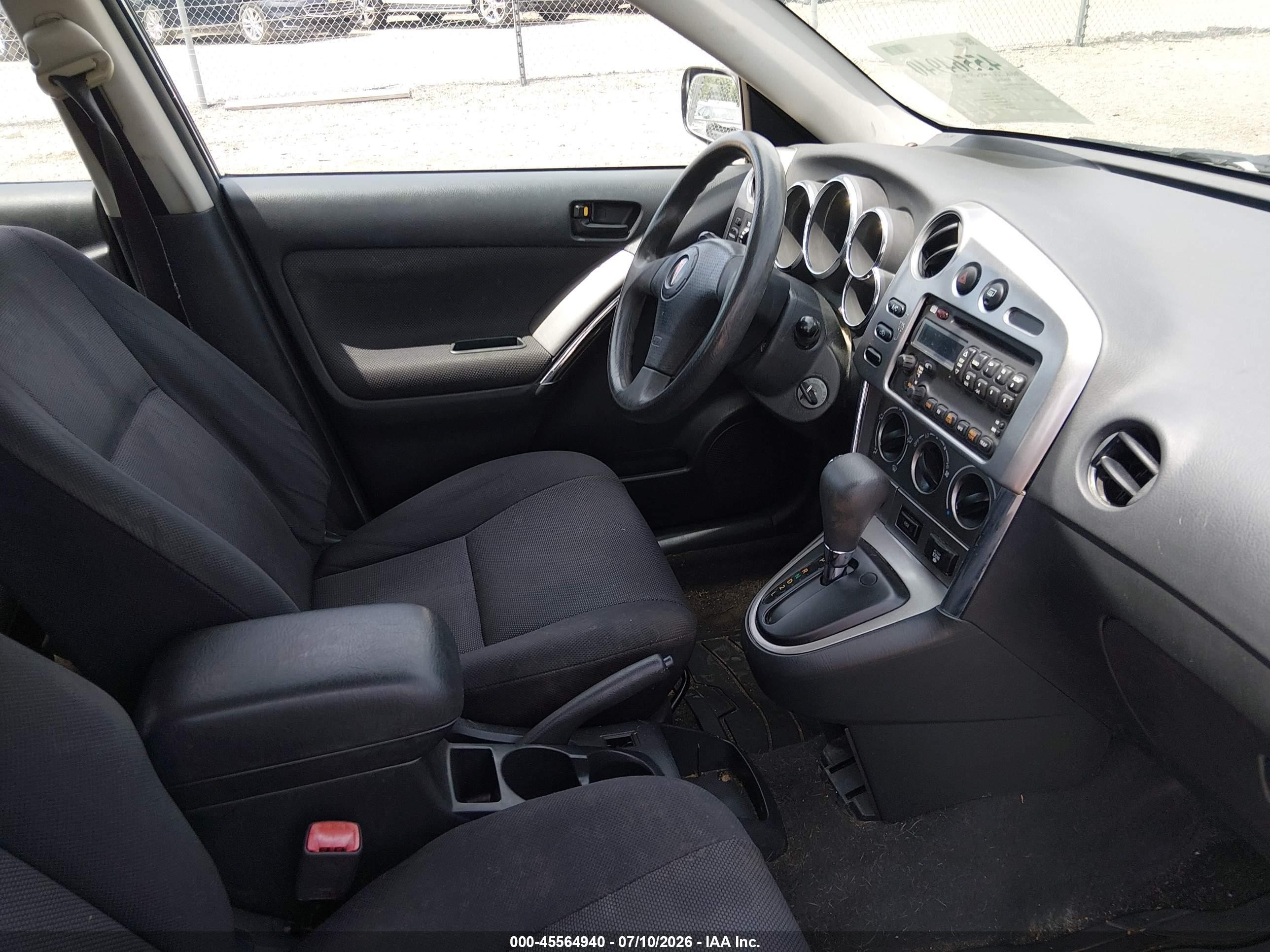2004 Pontiac Vibe   Silver vin: 5Y2SL62834Z444805