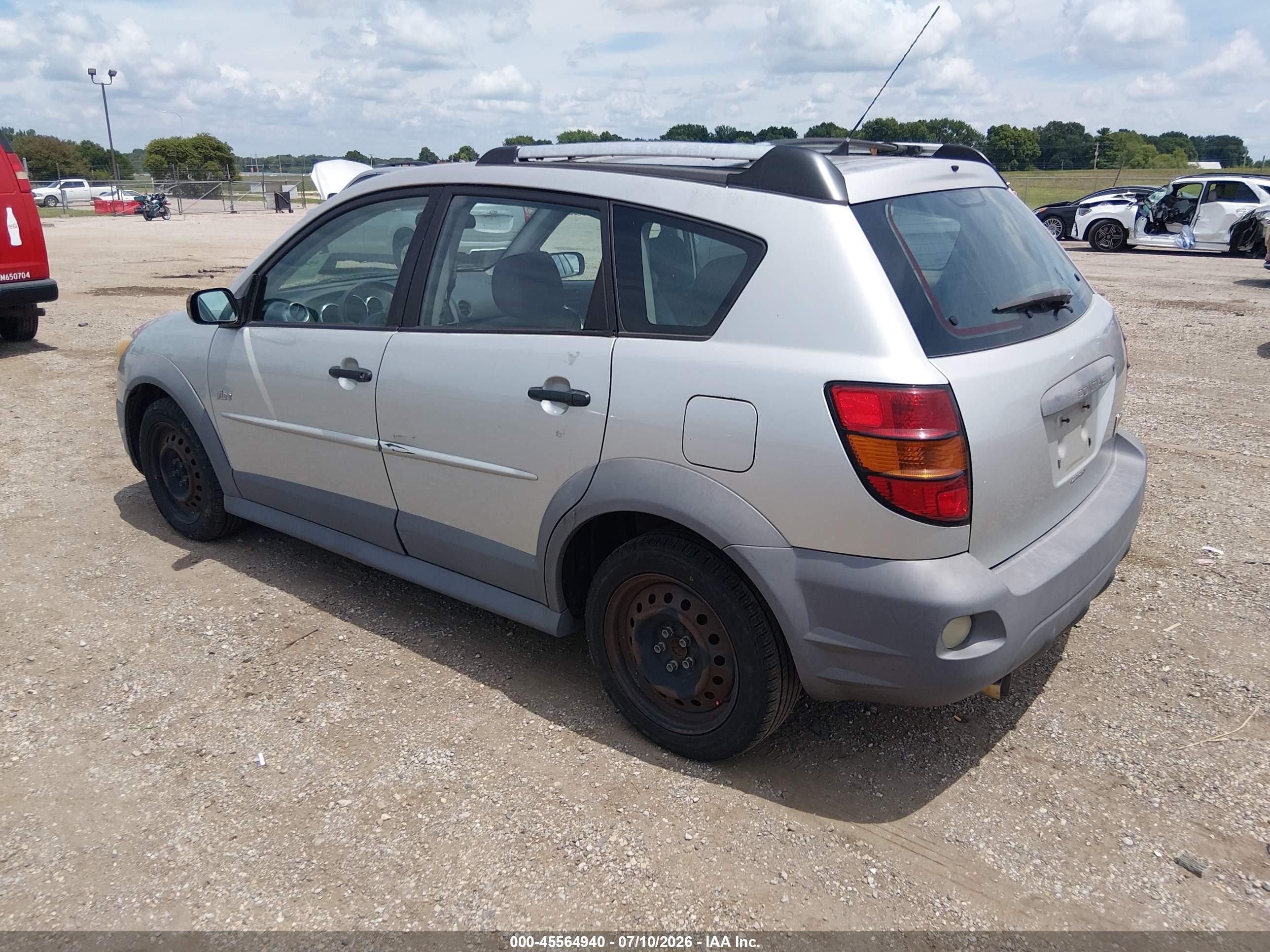 2004 Pontiac Vibe   Silver vin: 5Y2SL62834Z444805