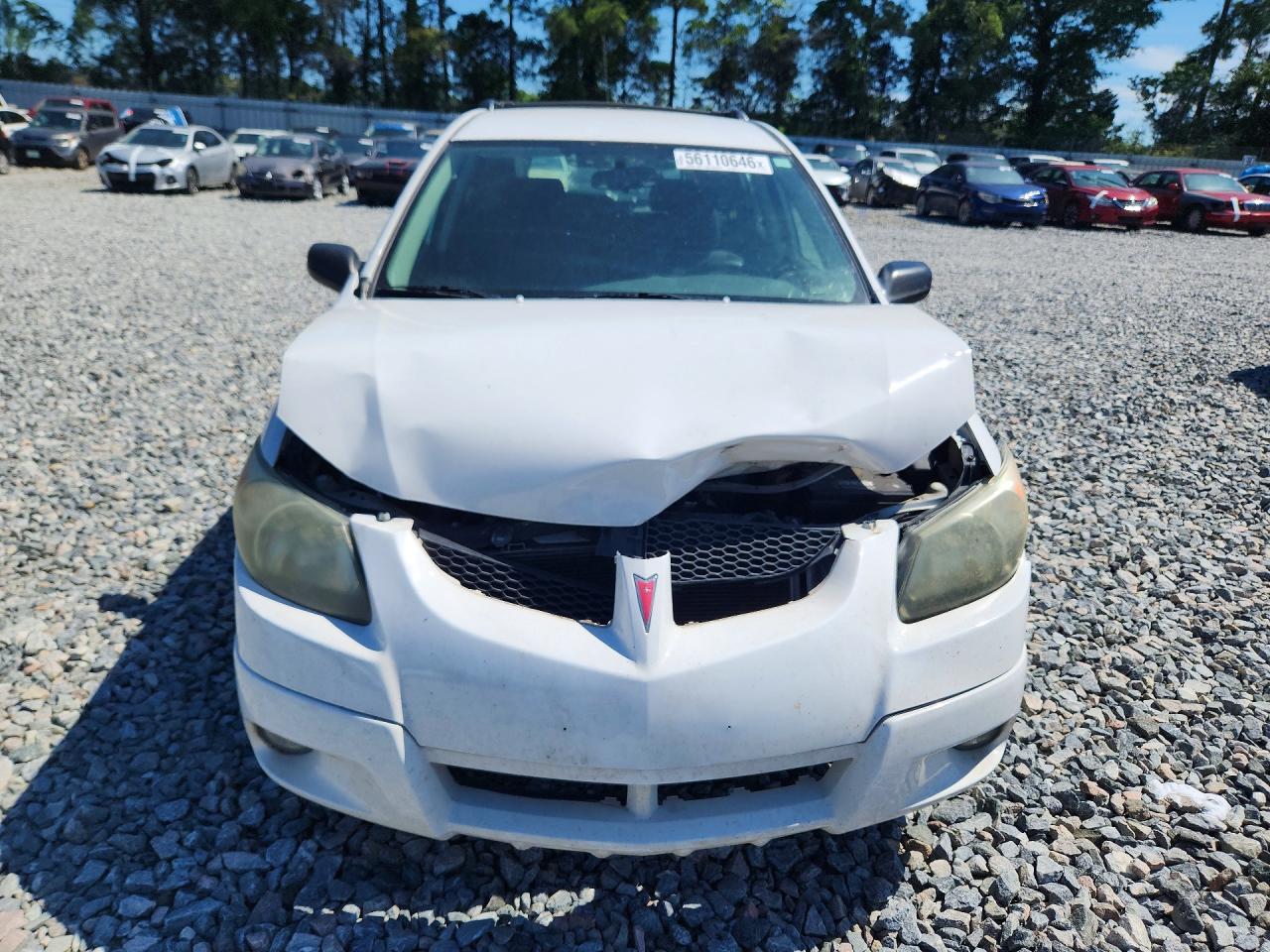 2004 Pontiac Vibe White vin: 5Y2SL62834Z456680