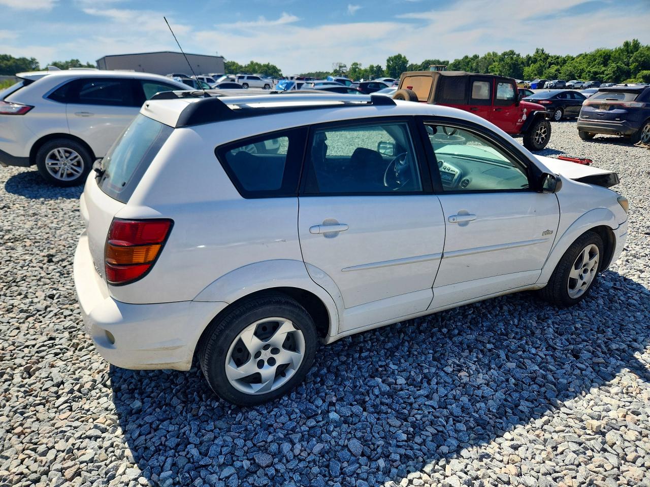 2004 Pontiac Vibe White vin: 5Y2SL62834Z456680