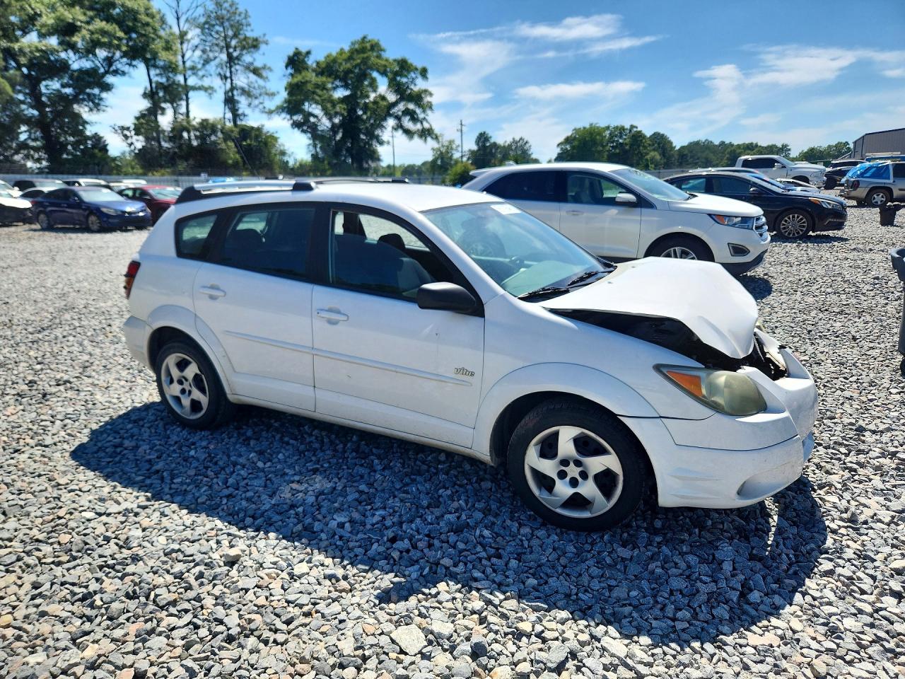 2004 Pontiac Vibe White vin: 5Y2SL62834Z456680