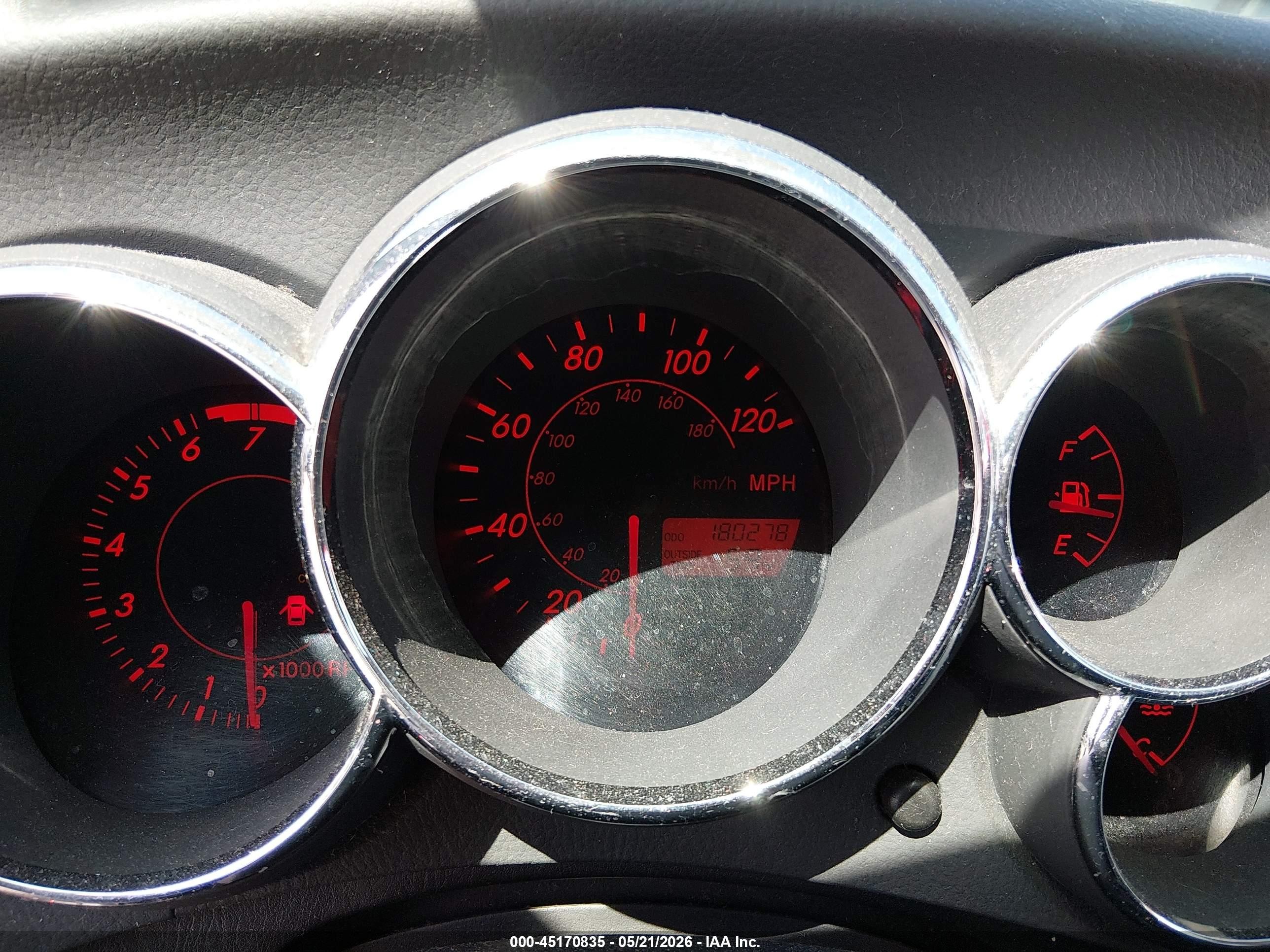 2003 Pontiac Vibe Red vin: 5Y2SL62843Z401525