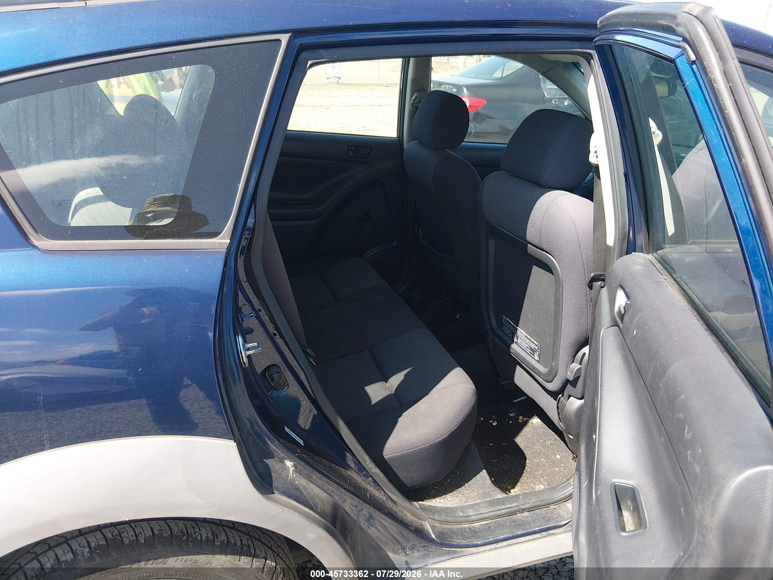 2003 Pontiac Vibe   Blue vin: 5Y2SL62843Z413433
