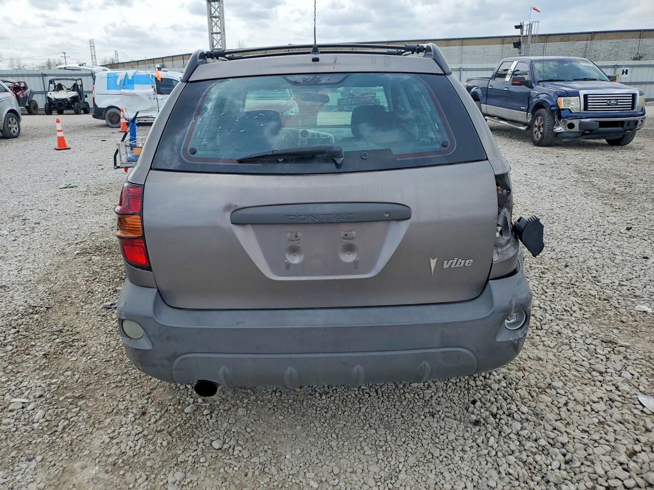 2003 Pontiac Vibe Серебряный vin: 5Y2SL62843Z469498
