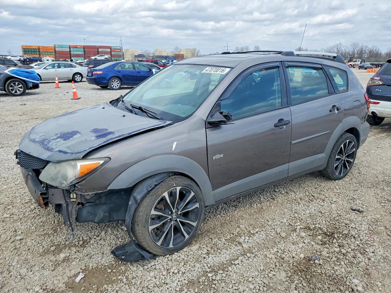 2003 Pontiac Vibe Silver vin: 5Y2SL62843Z469498
