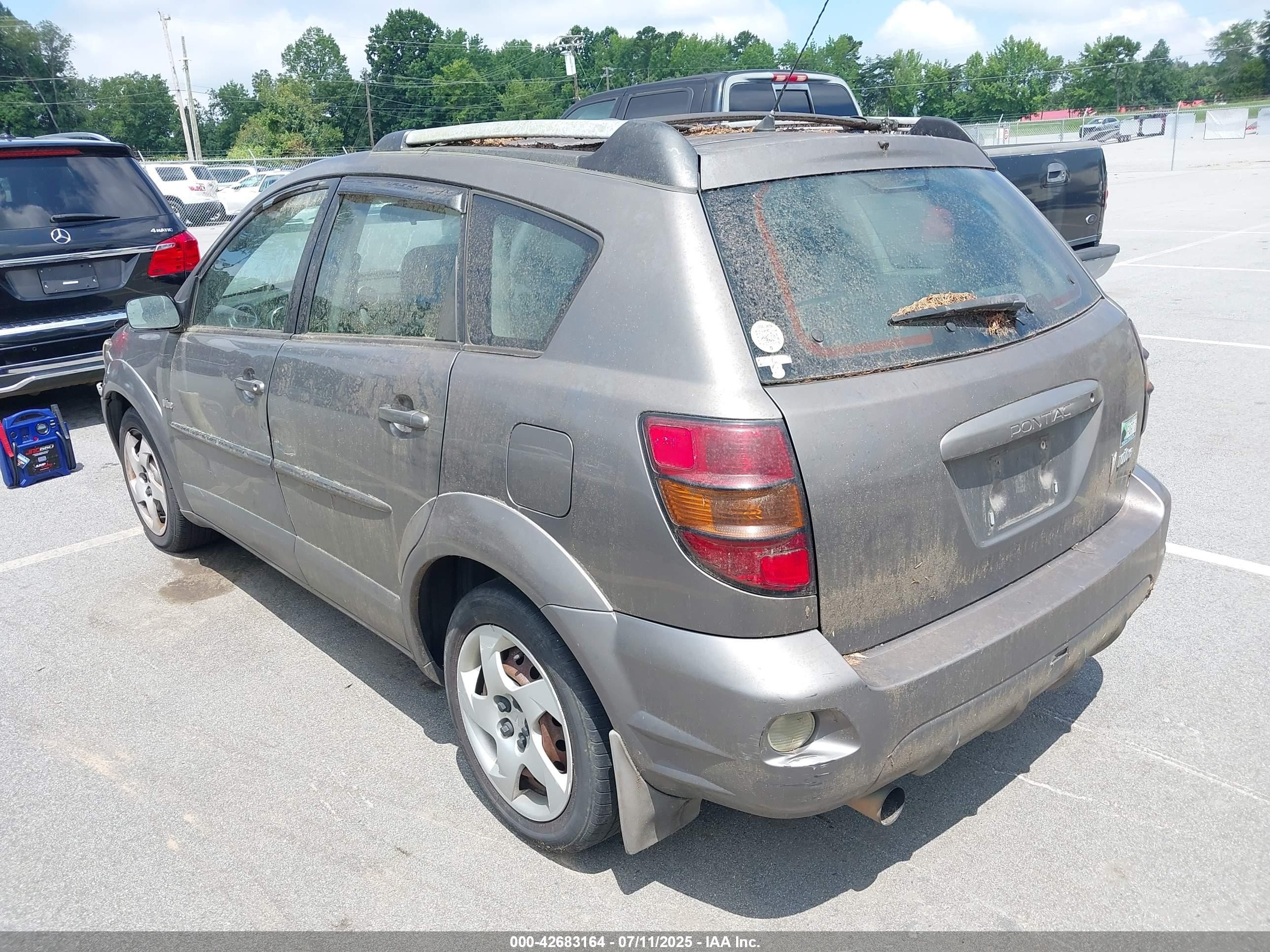 2004 Pontiac Vibe   Gray vin: 5Y2SL62844Z411473