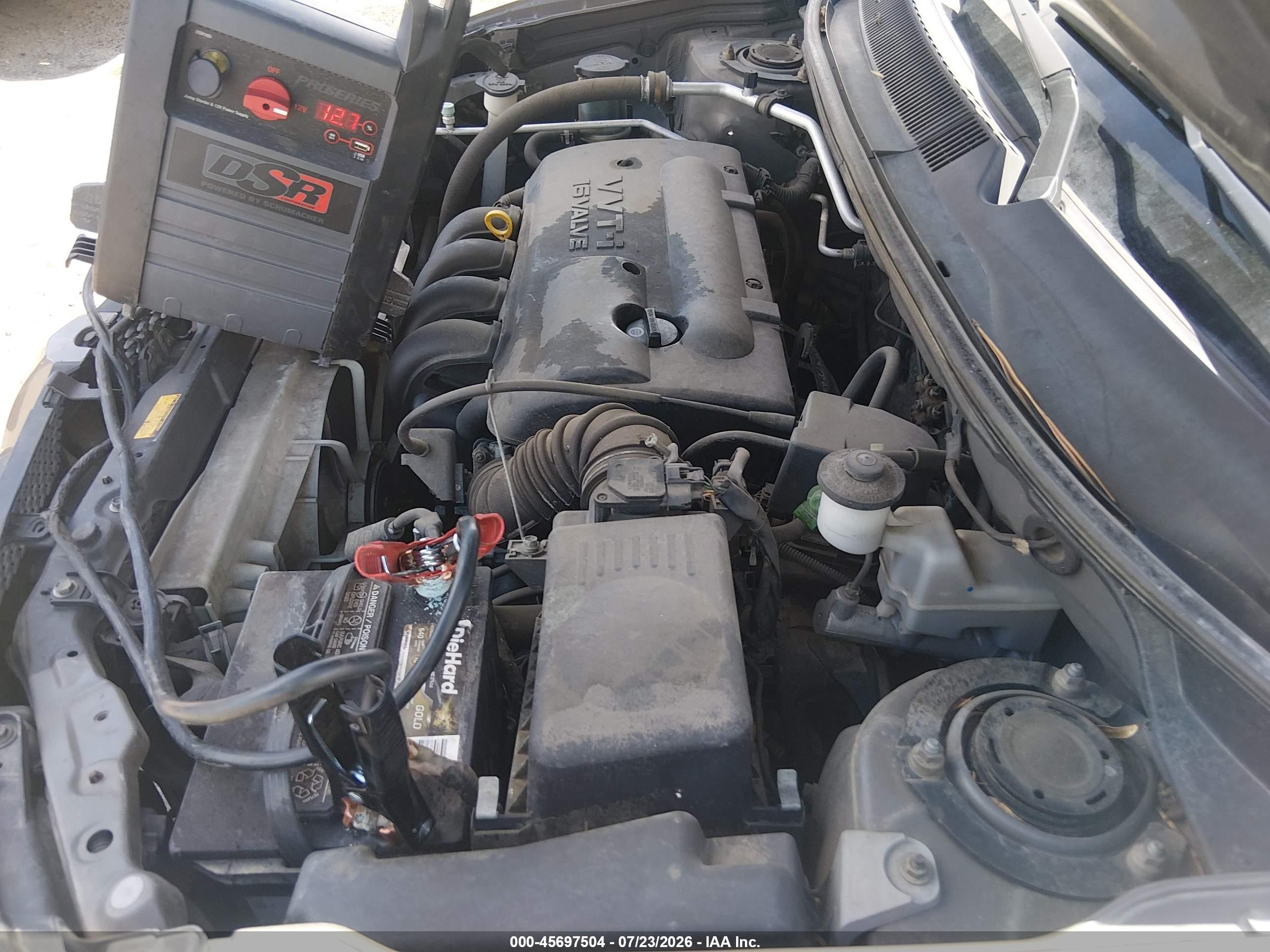 2004 Pontiac Vibe   Gray vin: 5Y2SL62844Z439094