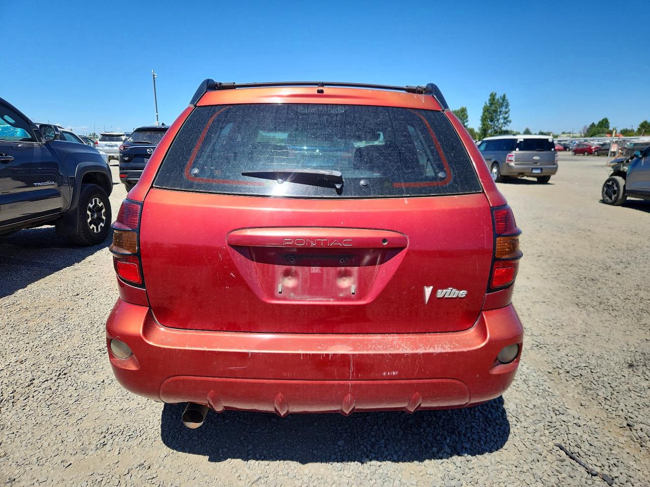 2004 Pontiac Vibe Красный vin: 5Y2SL62844Z452377