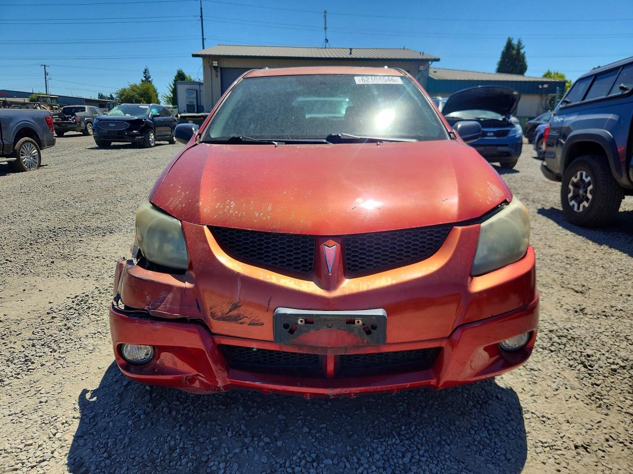 2004 Pontiac Vibe Красный vin: 5Y2SL62844Z452377