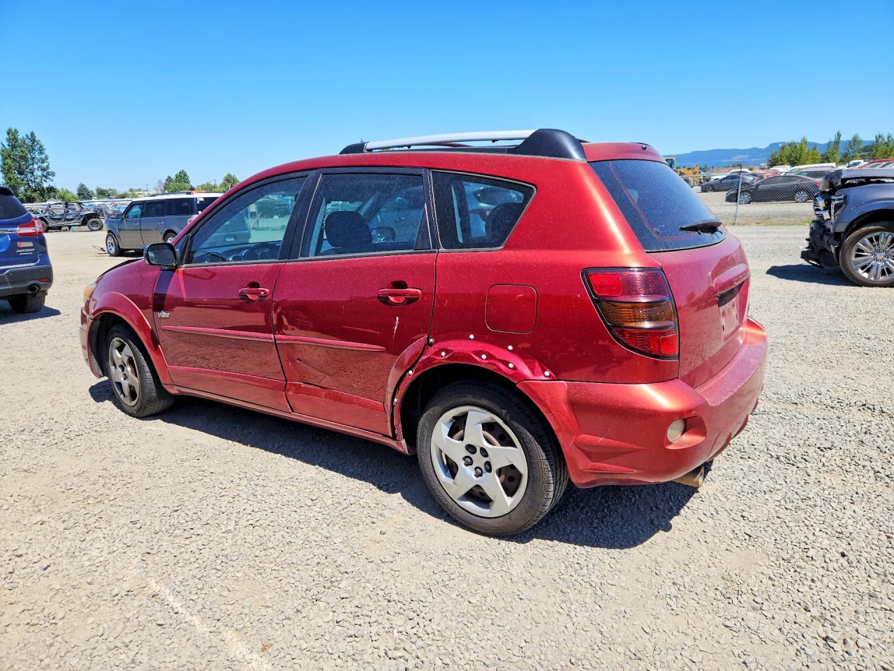 2004 Pontiac Vibe Красный vin: 5Y2SL62844Z452377