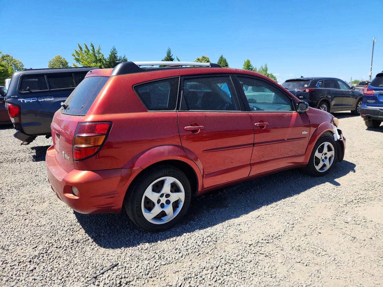 2004 Pontiac Vibe Красный vin: 5Y2SL62844Z452377
