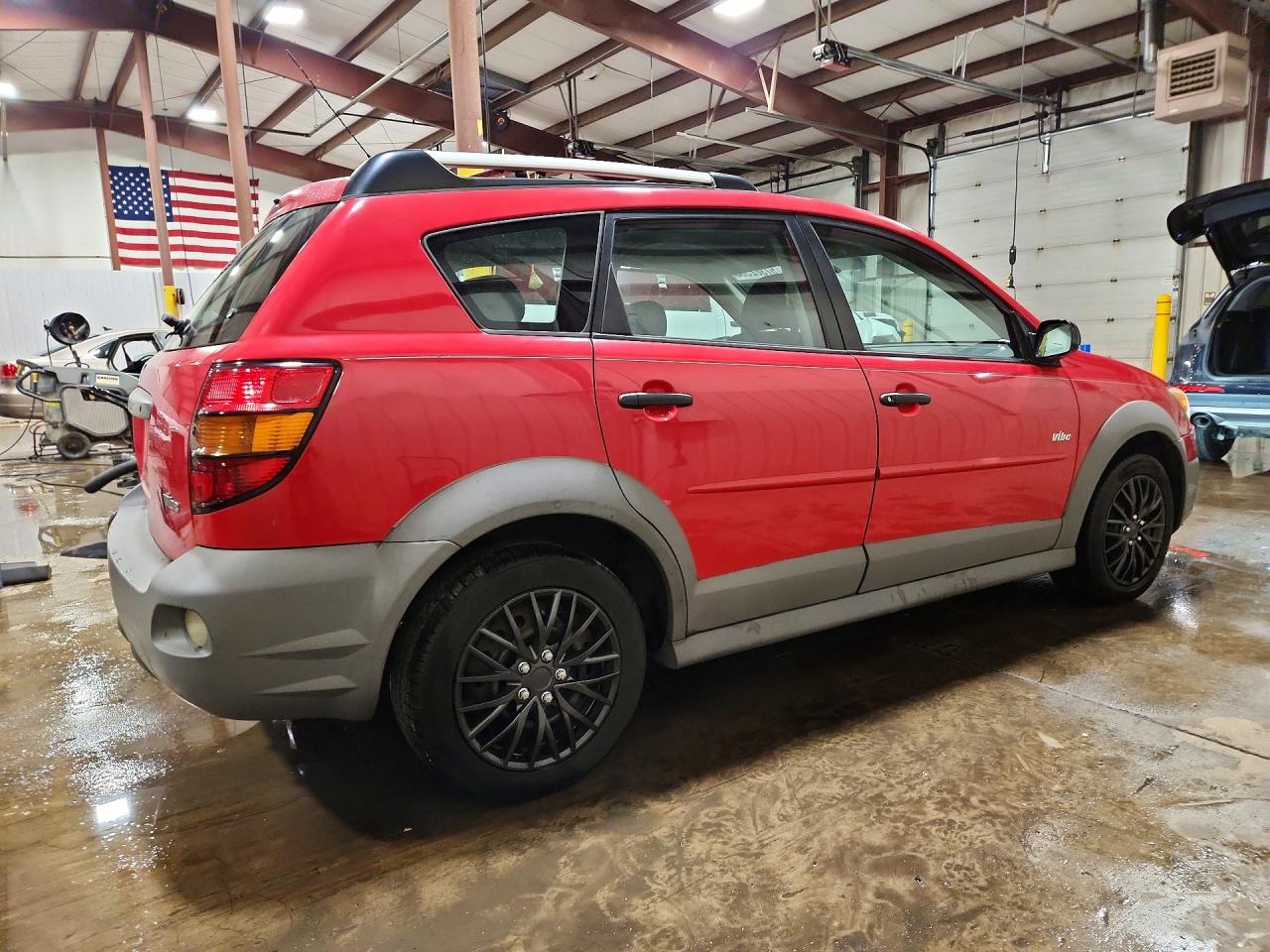 2004 Pontiac Vibe Red vin: 5Y2SL62844Z453142